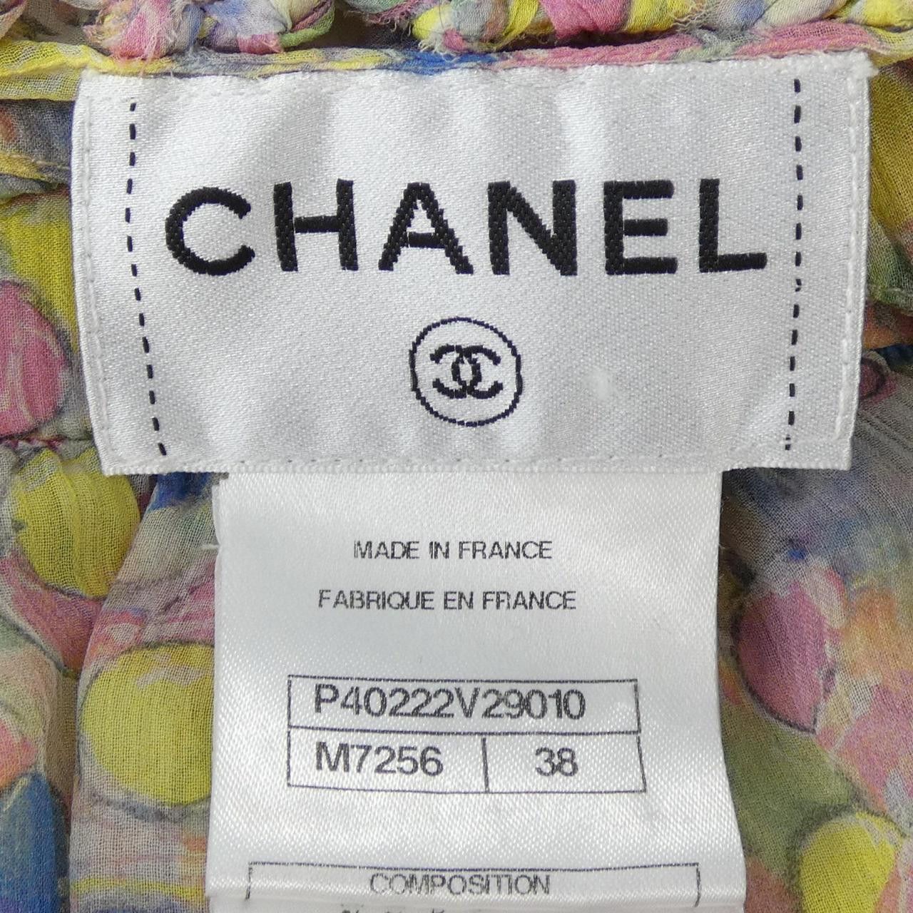 Chanel Chanel Chanel Silk Dress Textile Dresses P40222V29010 DUTY FREE for USA Size ONE SIZE - 4 Thumbnail
