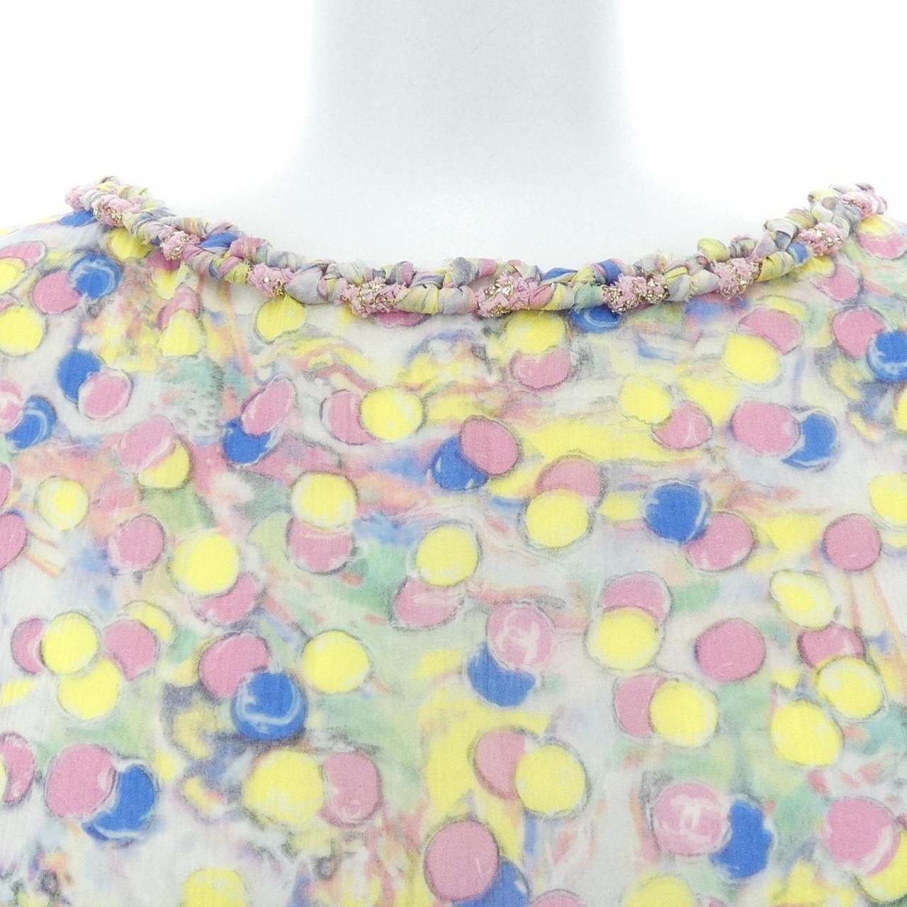 Chanel Chanel Chanel Silk Dress Textile Dresses P40222V29010 DUTY FREE for USA Size ONE SIZE - 5 Thumbnail
