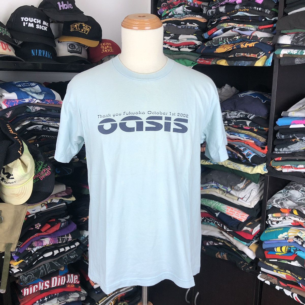 Band Tees × Rock T Shirt × Tour Tee VINTAGE 2002 OASIS TOUR