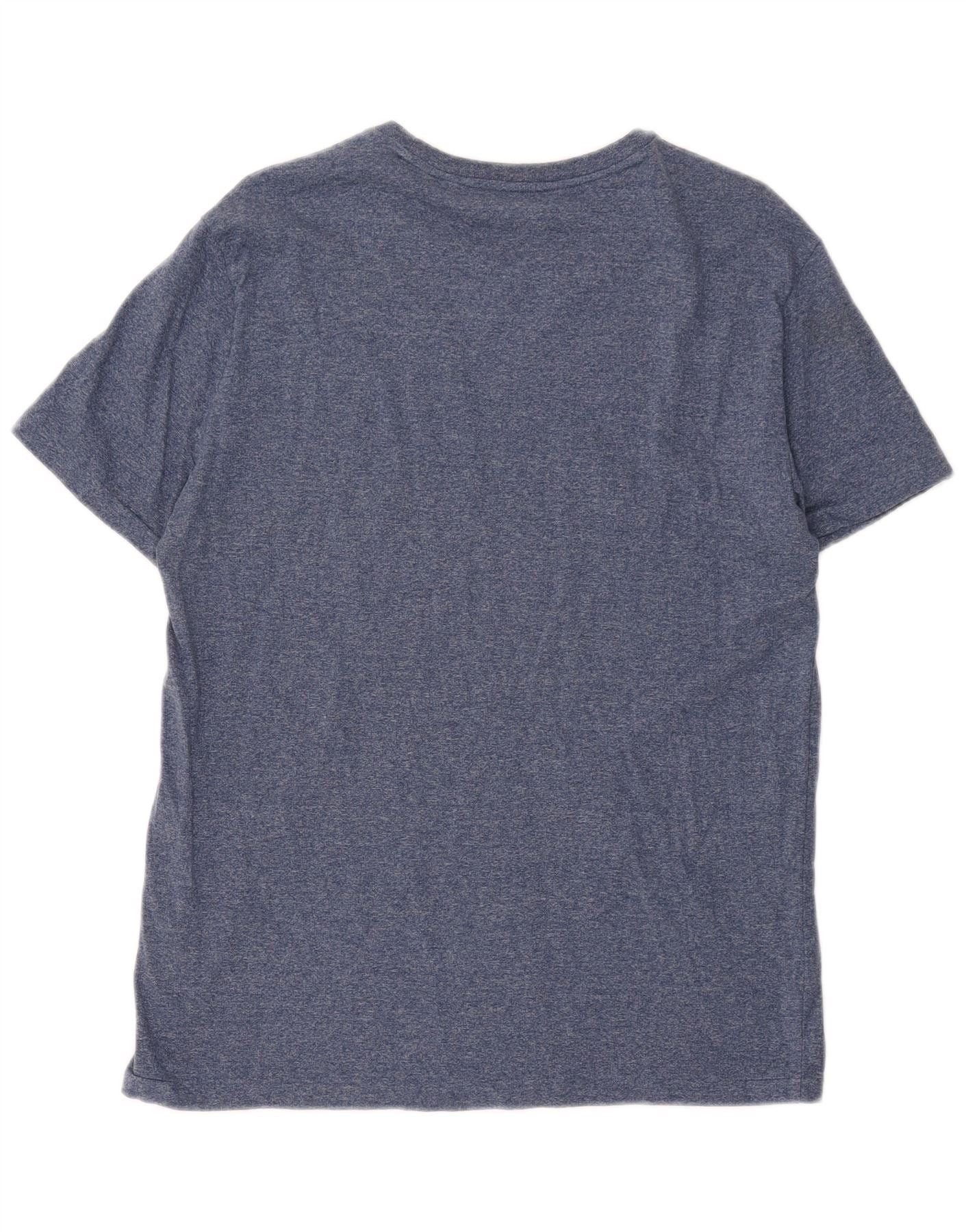 Polo Ralph Lauren Mens Custom Slim Fit T-Shirt Top Large Navy Blue Size US M / EU 48-50 / 2 - 2 Thumbnail