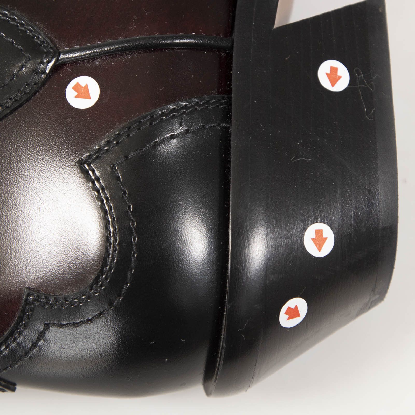 Dior Black & Brown Leather Western Ankle Boots Size US 11 / IT 41 - 14 Thumbnail
