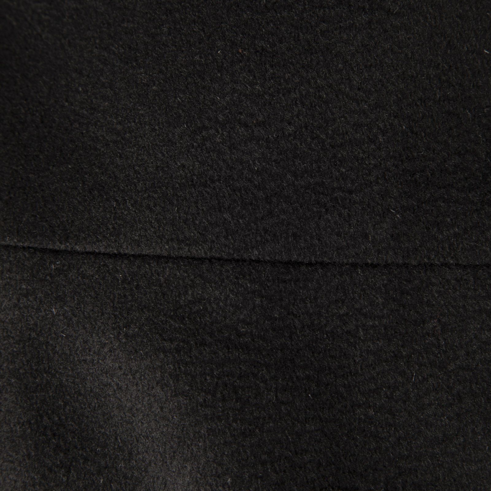 Max Mara Black Wool Long Coat Size S / US 4 / IT 40 - 3 Thumbnail