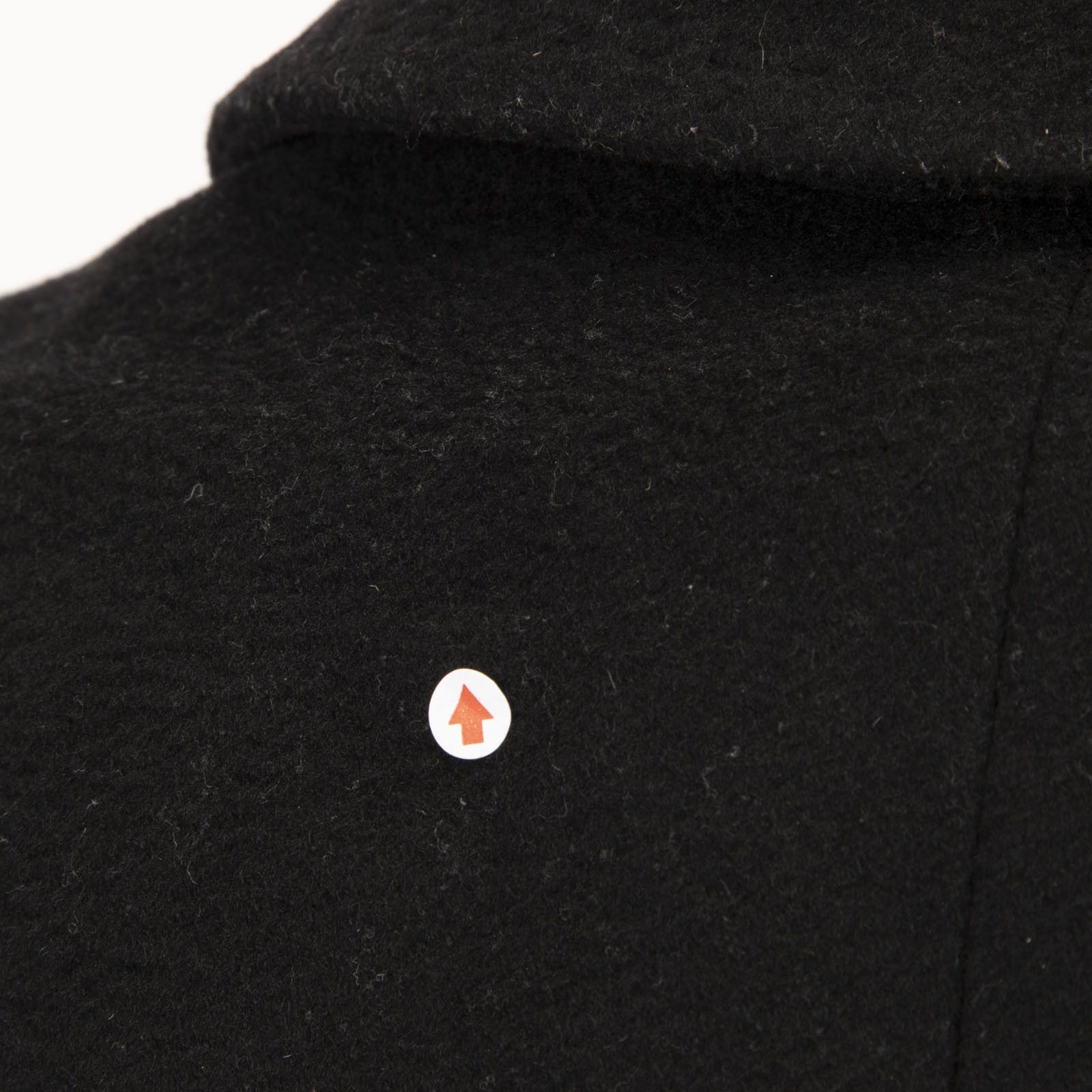 Max Mara Black Wool Long Coat Size S / US 4 / IT 40 - 6 Thumbnail