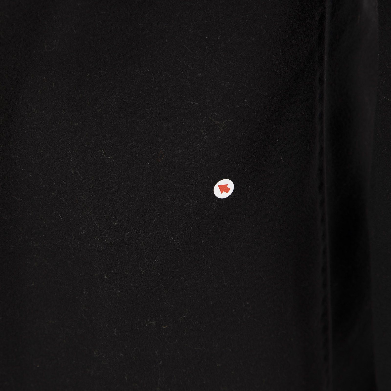 Max Mara Black Wool Long Coat Size S / US 4 / IT 40 - 4 Thumbnail