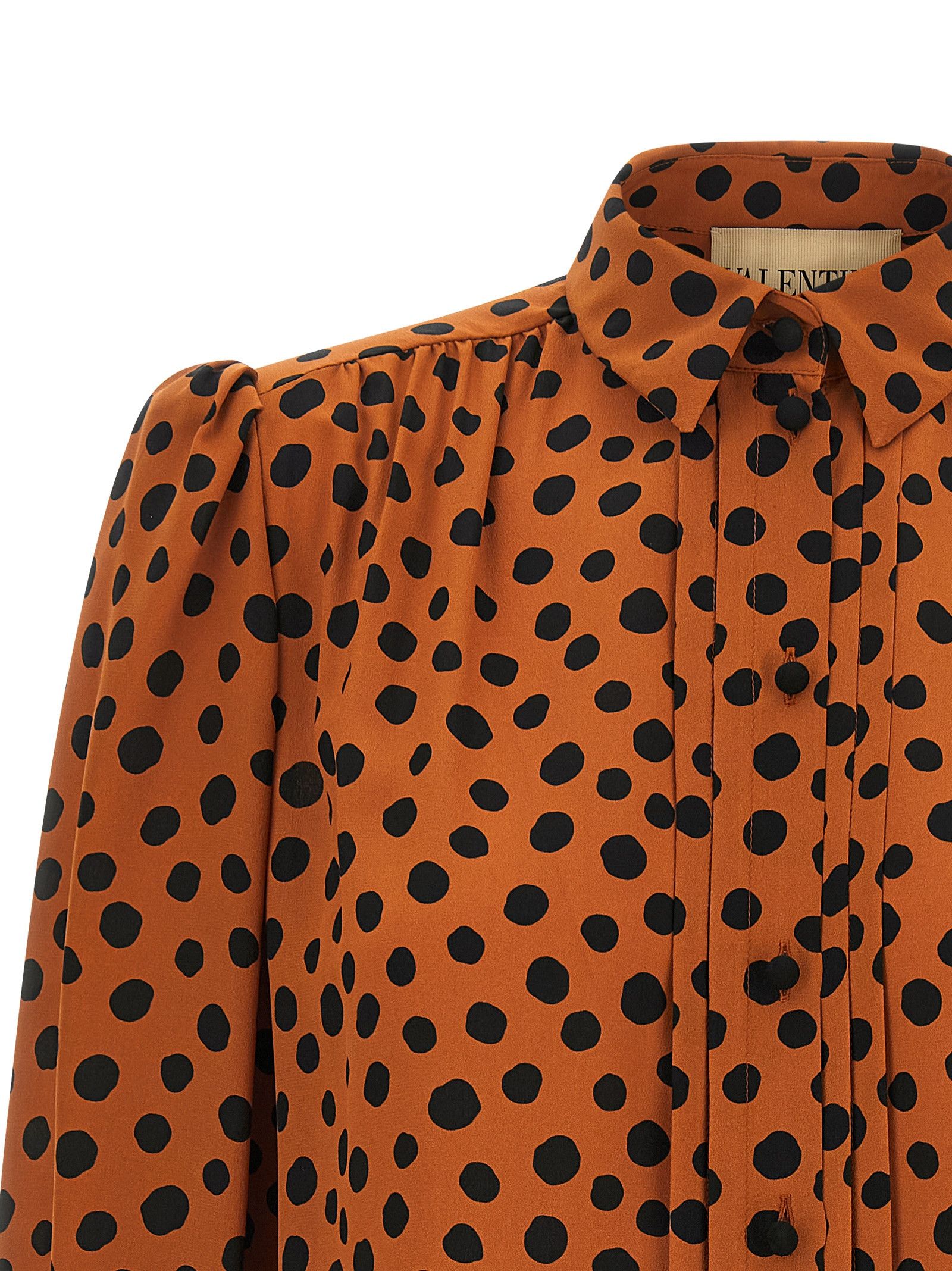 Valentino Polka Dot Print Shirt Size M / US 6-8 / IT 42-44 - 3 Thumbnail