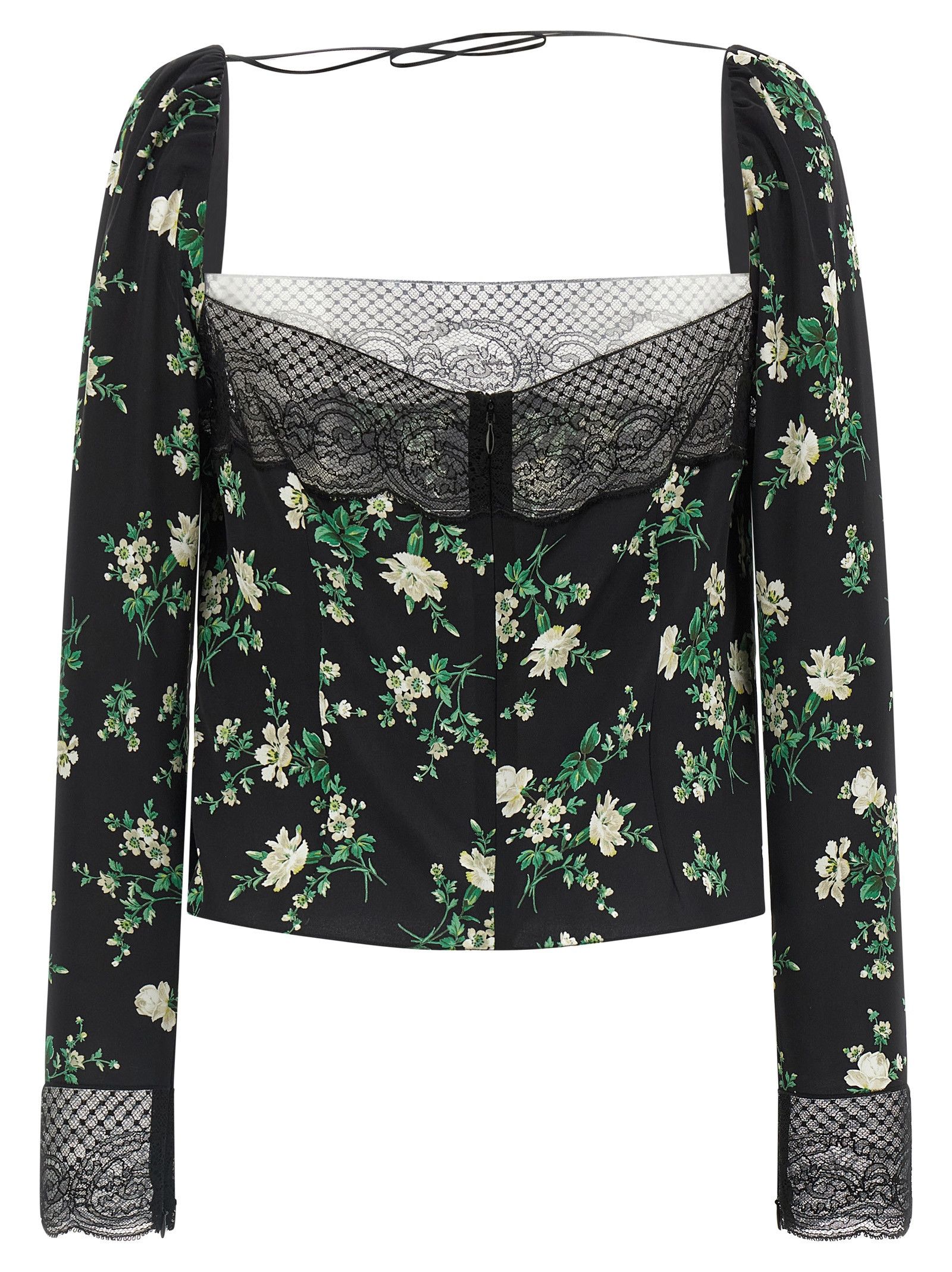 Dolce & Gabbana Flower Print Top Size M / US 6-8 / IT 42-44 - 2 Thumbnail