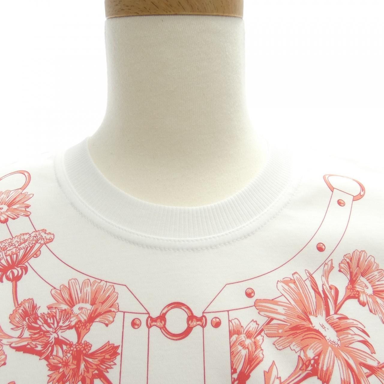 Hermes Hermes Hermes Cartouche T Shirt Textile T-Shirts DUTY FREE for USA Size ONE SIZE - 5 Thumbnail