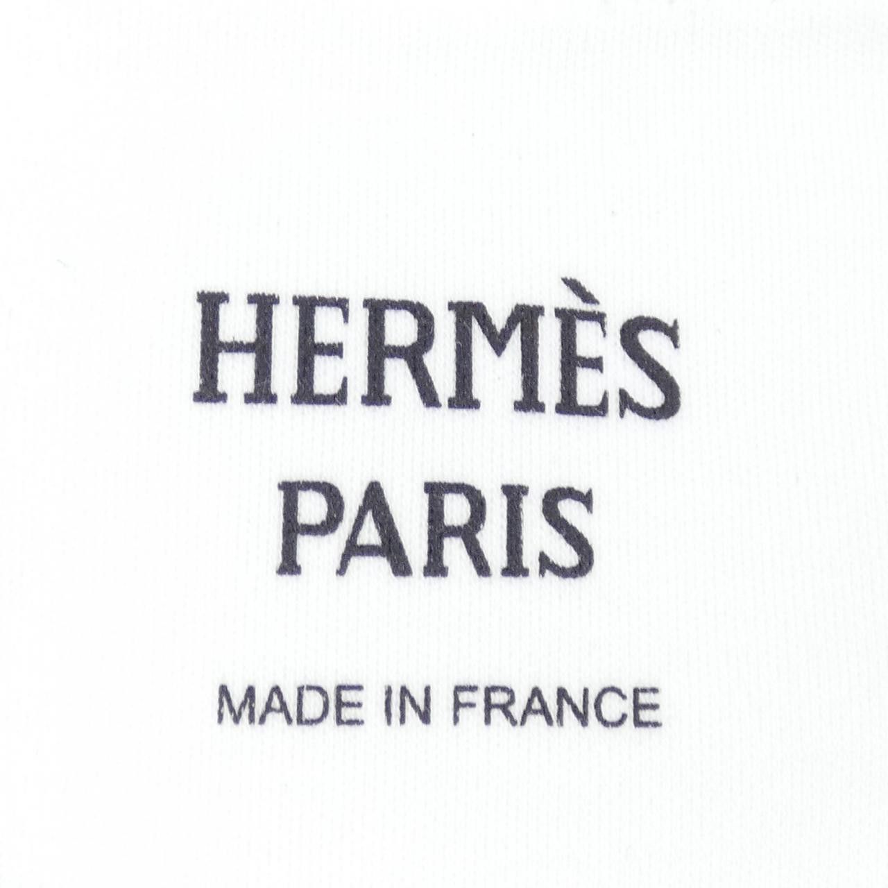 Hermes Hermes Hermes Cartouche T Shirt Textile T-Shirts DUTY FREE for USA Size ONE SIZE - 4 Thumbnail