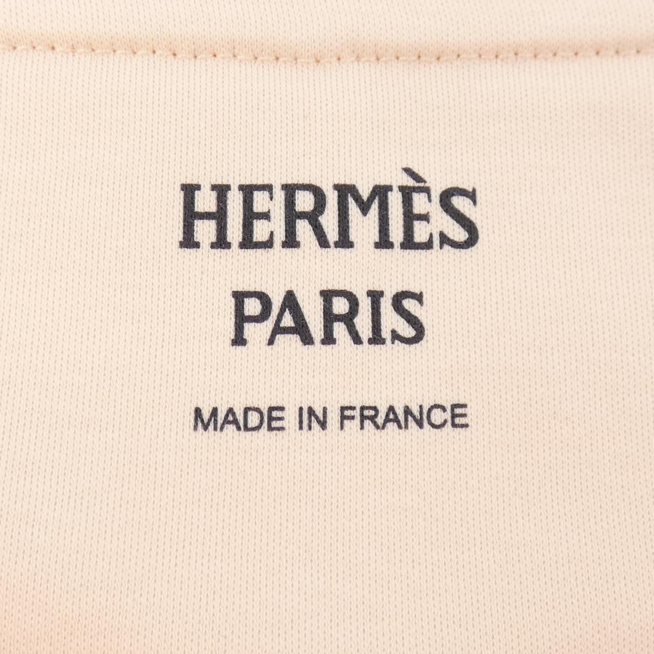 Hermes Hermes Hermes Cartouche Cotton TShirt Textile T-Shirts DUTY FREE for USA Size ONE SIZE - 4 Thumbnail