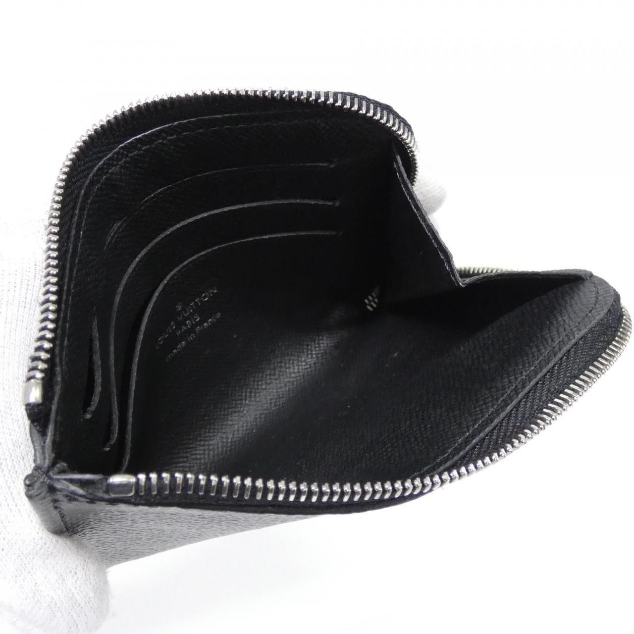 Louis Vuitton Louis Vuitton Louis Vuitton Damier Graphite Coated Canvas Coin Case Textile Coin Case N63237 DUTY FREE for USA Size ONE SIZE - 5 Thumbnail