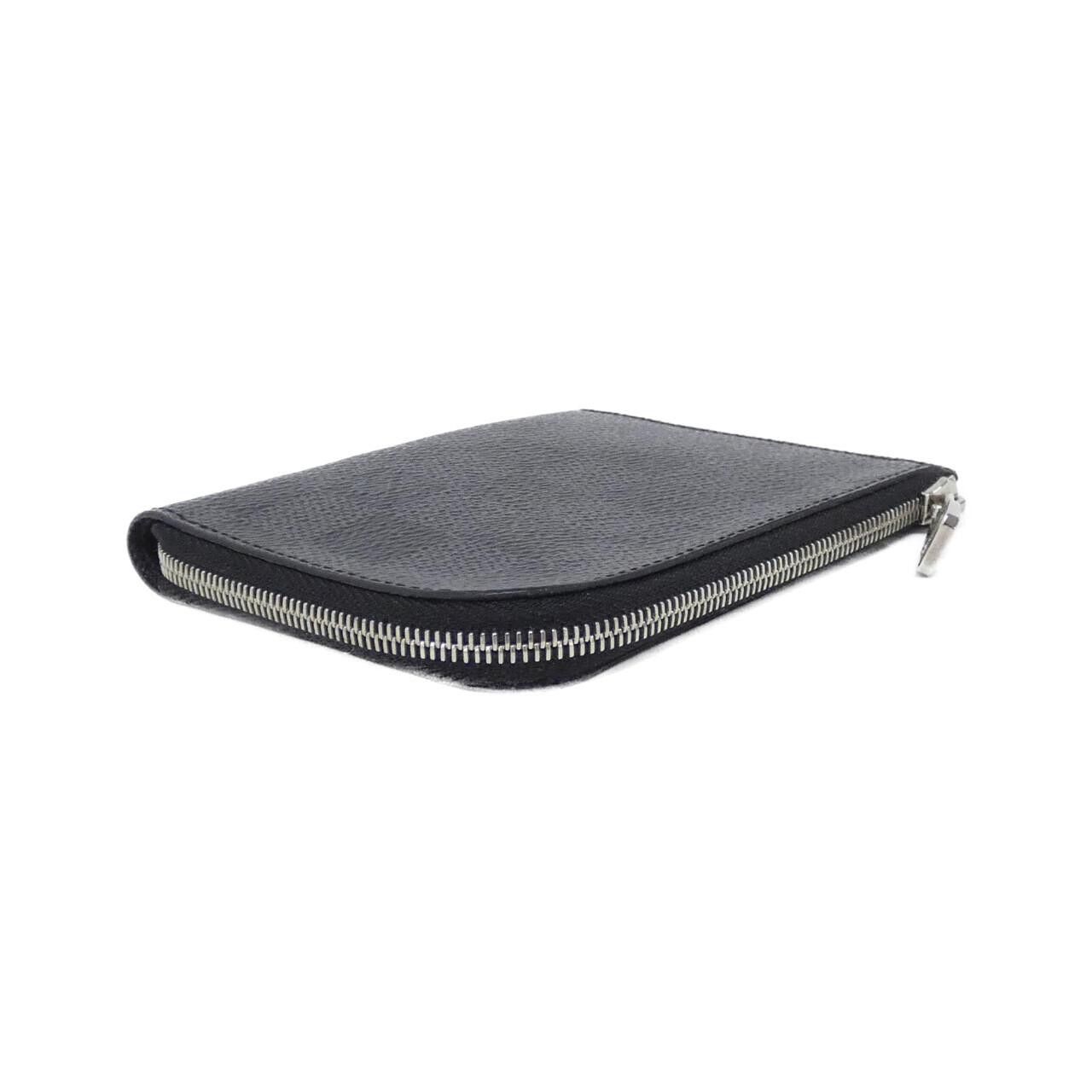 Louis Vuitton Louis Vuitton Louis Vuitton Damier Graphite Coated Canvas Coin Case Textile Coin Case N63237 DUTY FREE for USA Size ONE SIZE - 3 Thumbnail