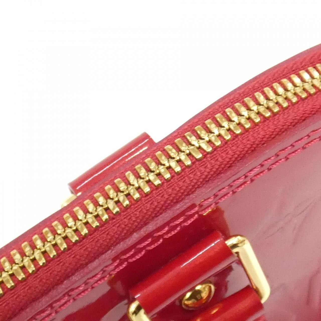 Louis Vuitton Louis Vuitton Louis Vuitton Alma Vernis Bag Plastic / Synthetic Handbag M90096 DUTY FREE for USA Size ONE SIZE - 6 Thumbnail