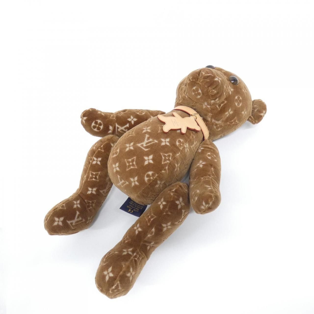 Louis Vuitton Louis Vuitton Louis Vuitton Doudou Teddy Bear Velour Doll Textile Other GI0739 DUTY FREE for USA Size ONE SIZE - 5 Thumbnail