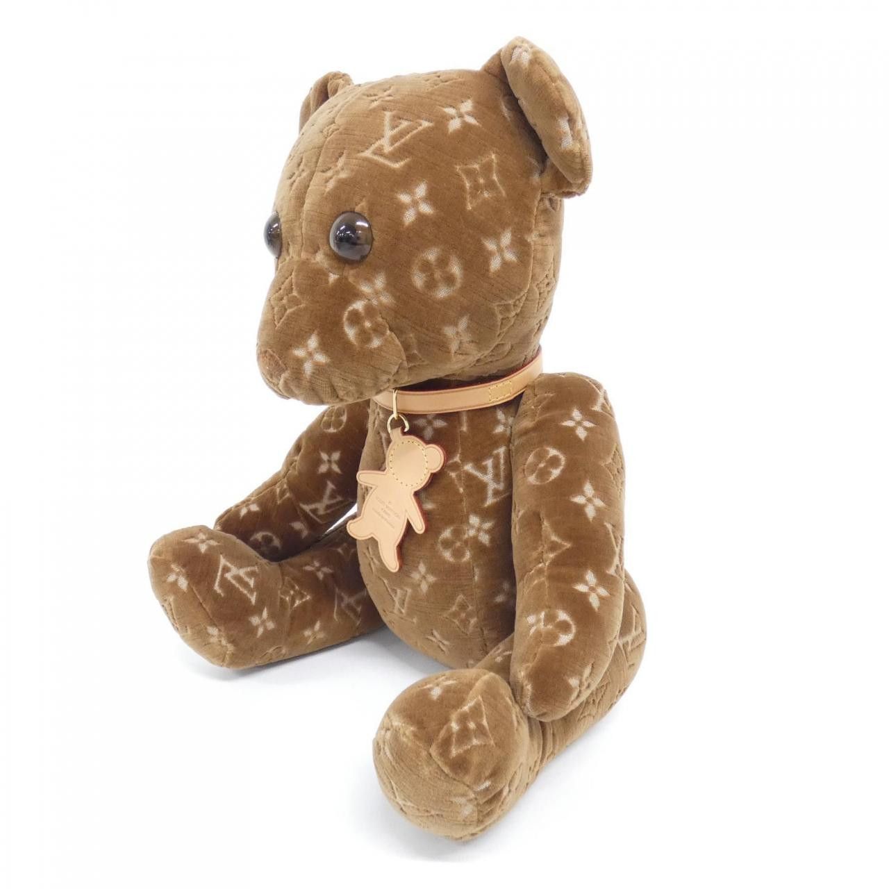 Louis Vuitton Louis Vuitton Louis Vuitton Doudou Teddy Bear Velour Doll Textile Other GI0739 DUTY FREE for USA Size ONE SIZE - 3 Thumbnail
