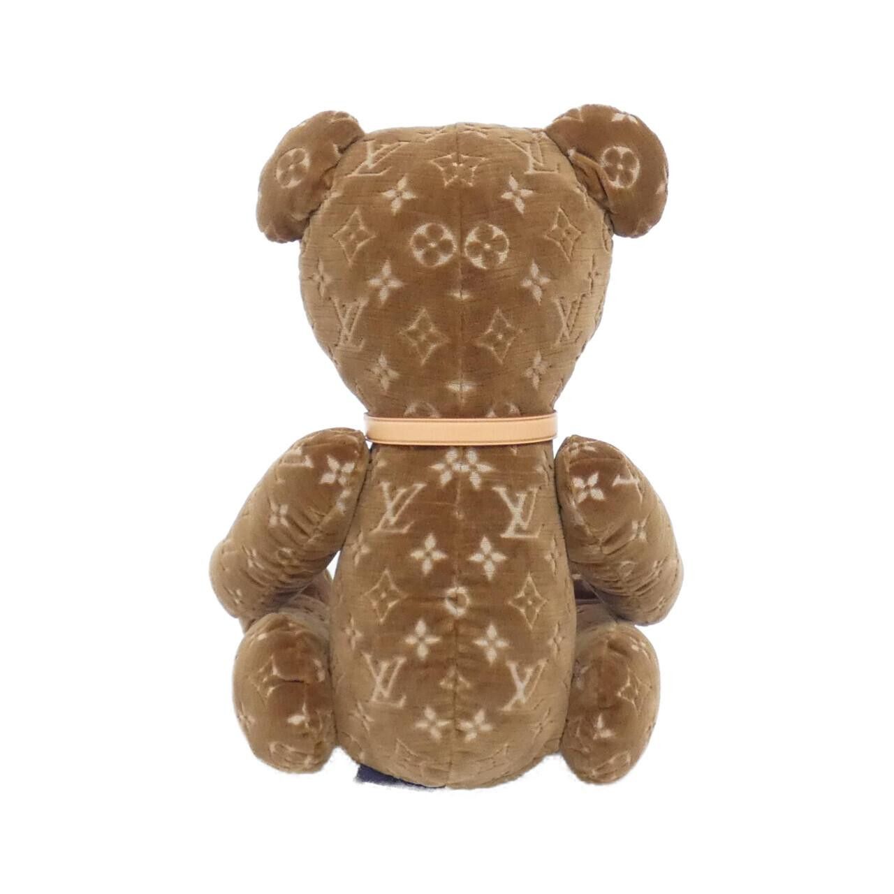 Louis Vuitton Louis Vuitton Louis Vuitton Doudou Teddy Bear Velour Doll Textile Other GI0739 DUTY FREE for USA Size ONE SIZE - 2 Thumbnail