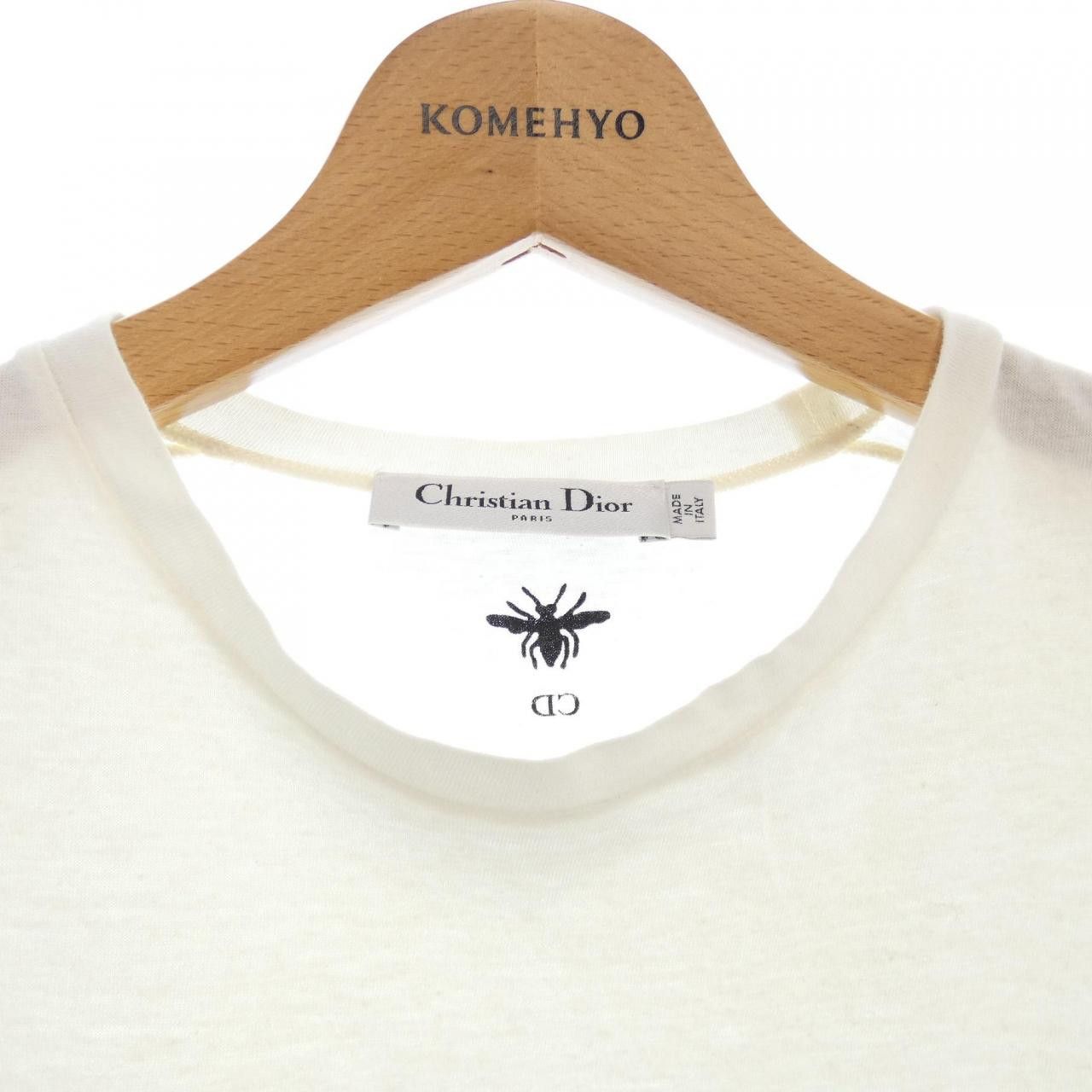 Dior Dior Christian Dior Cotton T Shirt Textile T-Shirts 943T03SS428 DUTY FREE for USA Size ONE SIZE - 5 Thumbnail