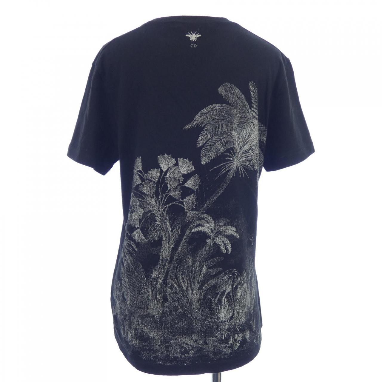 Dior Dior Christian Dior Cotton T Shirt Textile T-Shirts 953T03A4436 DUTY FREE for USA Size ONE SIZE - 2 Thumbnail