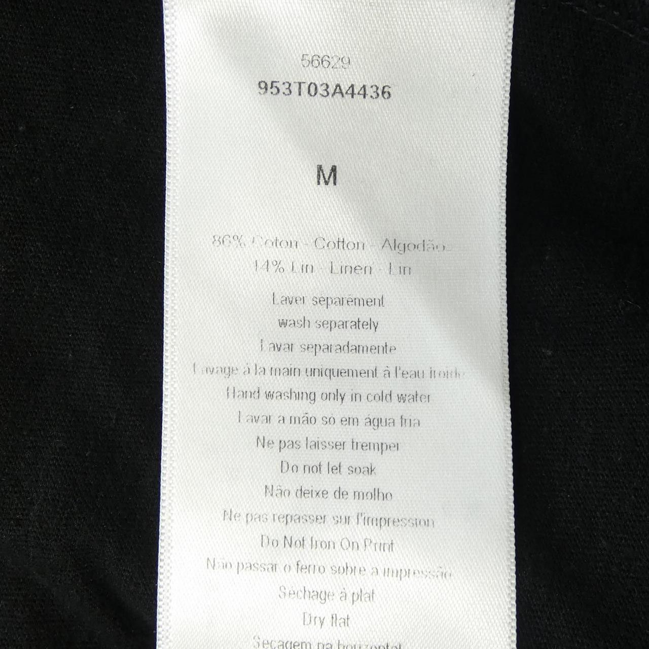 Dior Dior Christian Dior Cotton T Shirt Textile T-Shirts 953T03A4436 DUTY FREE for USA Size ONE SIZE - 3 Thumbnail