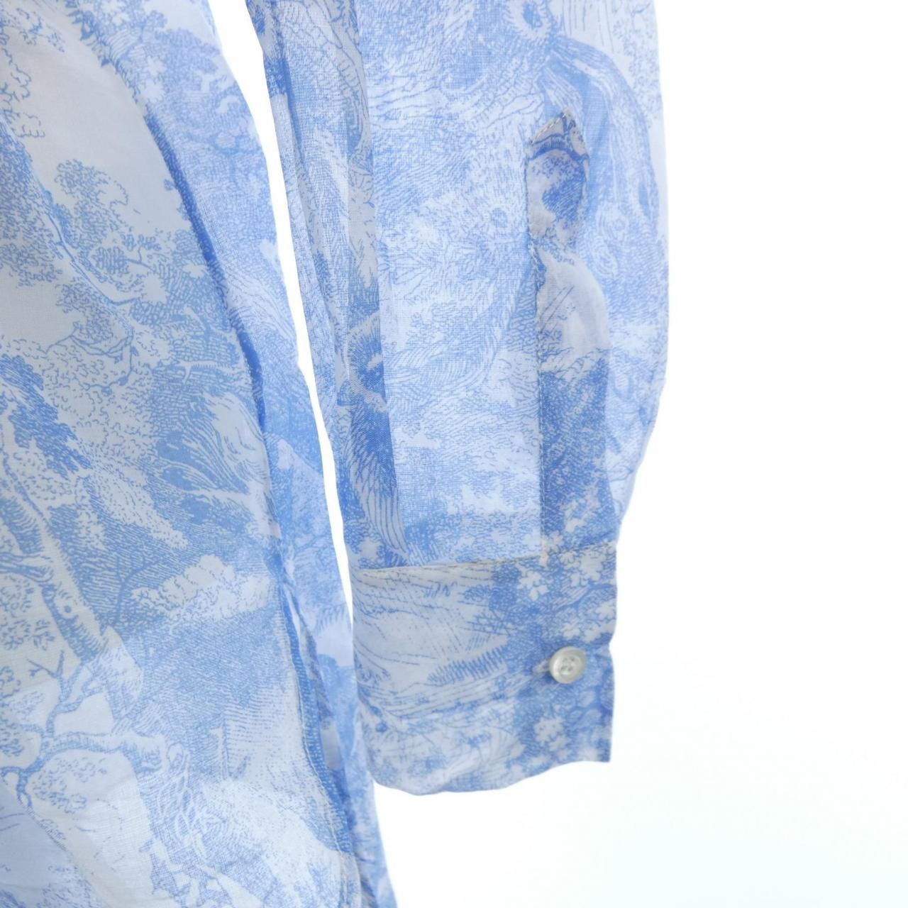 Dior Dior Christian Dior Toile De Jouy Cotton Shirt Textile Dress Shirt 911B54A3802 DUTY FREE for USA Size ONE SIZE - 6 Thumbnail
