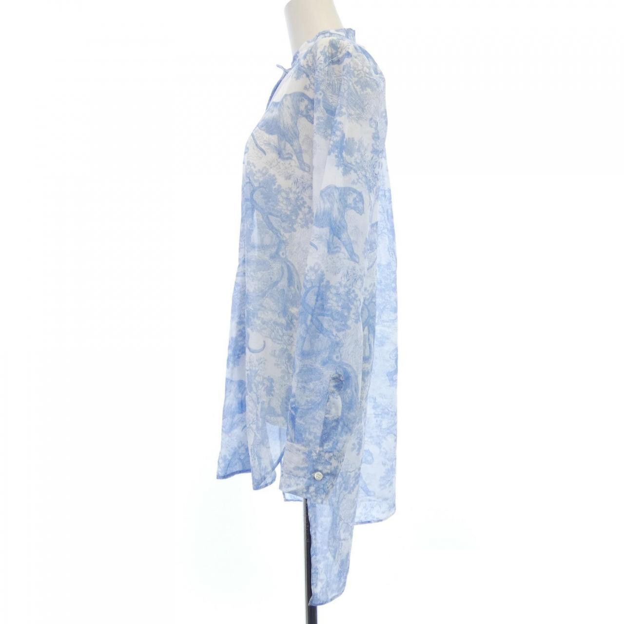 Dior Dior Christian Dior Toile De Jouy Cotton Shirt Textile Dress Shirt 911B54A3802 DUTY FREE for USA Size ONE SIZE - 7 Thumbnail