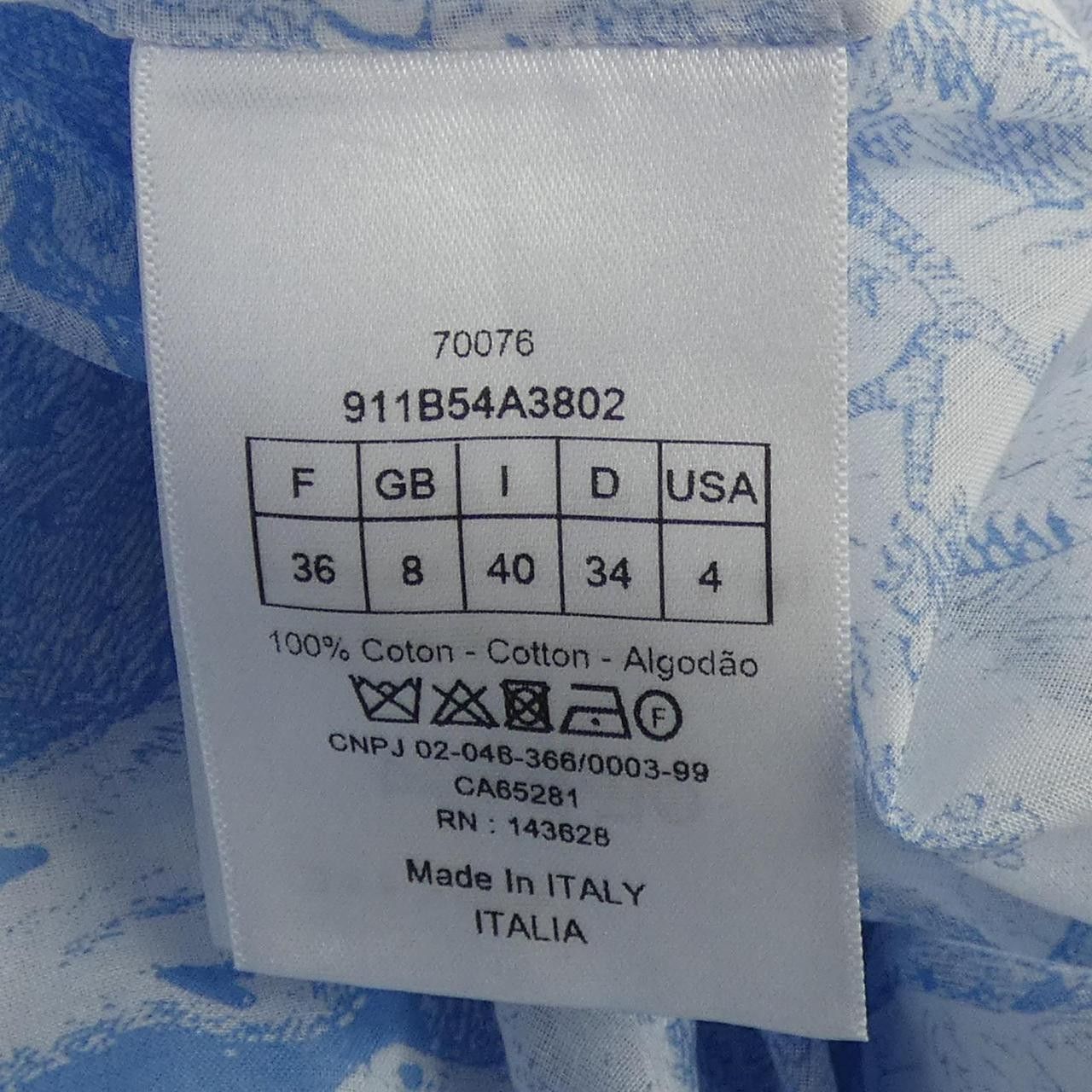 Dior Dior Christian Dior Toile De Jouy Cotton Shirt Textile Dress Shirt 911B54A3802 DUTY FREE for USA Size ONE SIZE - 3 Thumbnail
