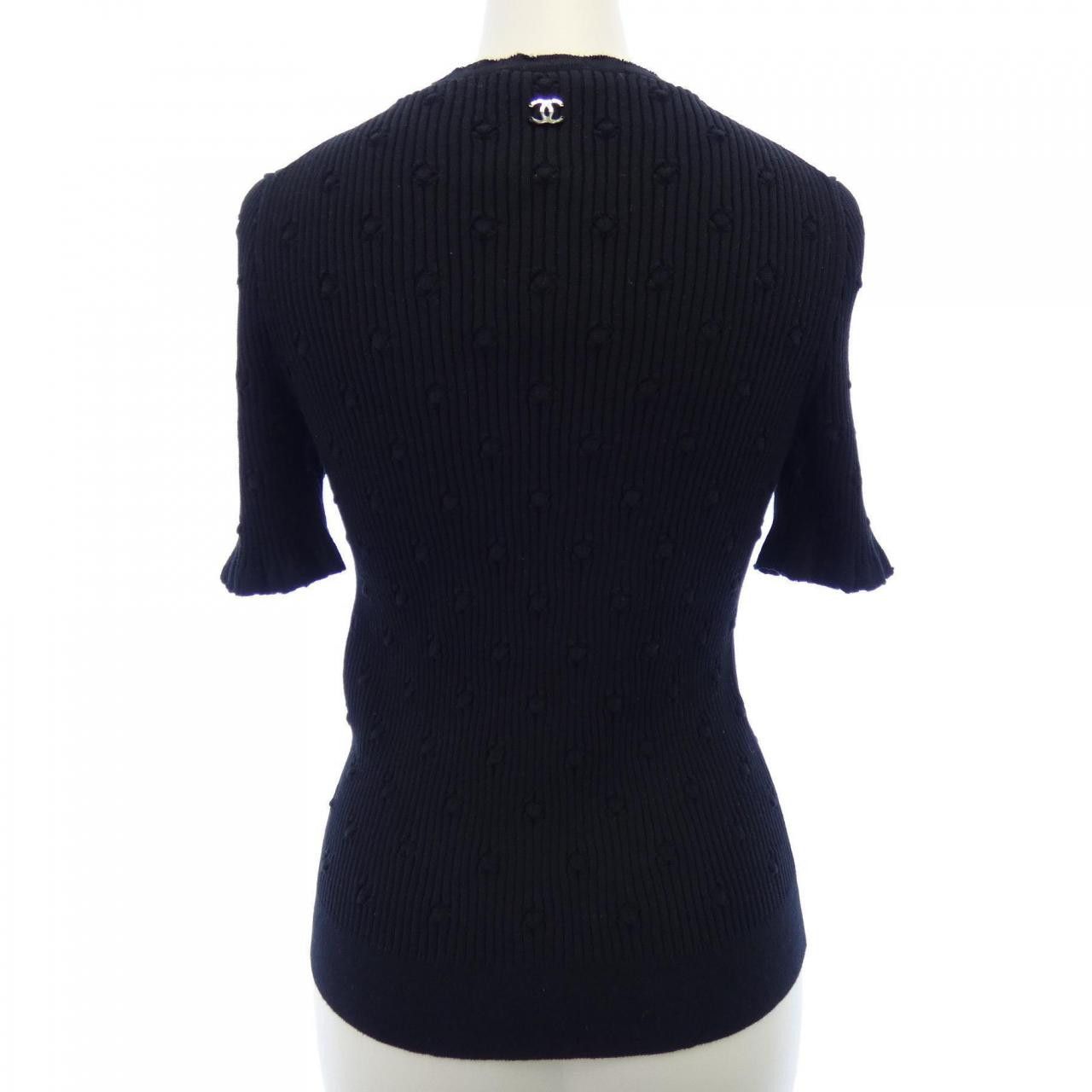 Chanel Chanel Chanel Knit Top Textile Tops P79128K11418 DUTY FREE for USA Size ONE SIZE - 2 Thumbnail