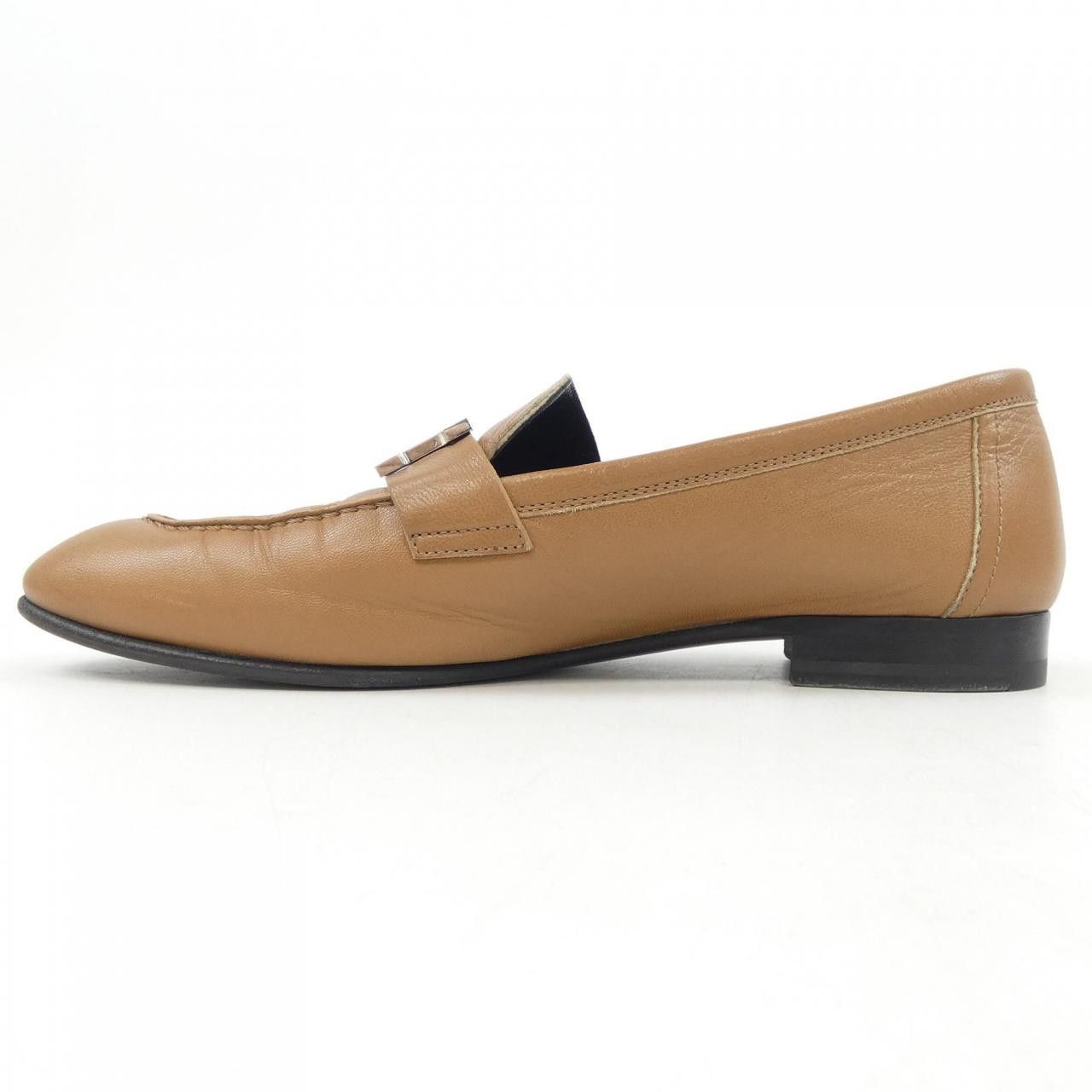 Hermes Hermes Hermes Paris H Buckle Leather Shoes Leather Shoes DUTY FREE for USA Size ONE SIZE - 2 Thumbnail