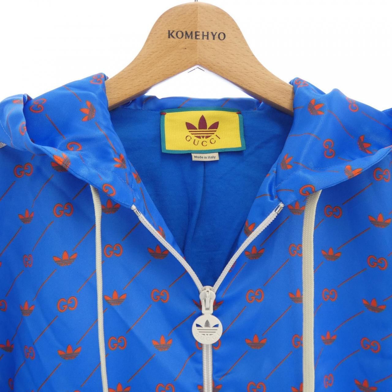 Gucci Gucci Gucci Adidas GG Jacket Textile Outerwear 693421XJEBI DUTY FREE for USA Size ONE SIZE - 6 Thumbnail