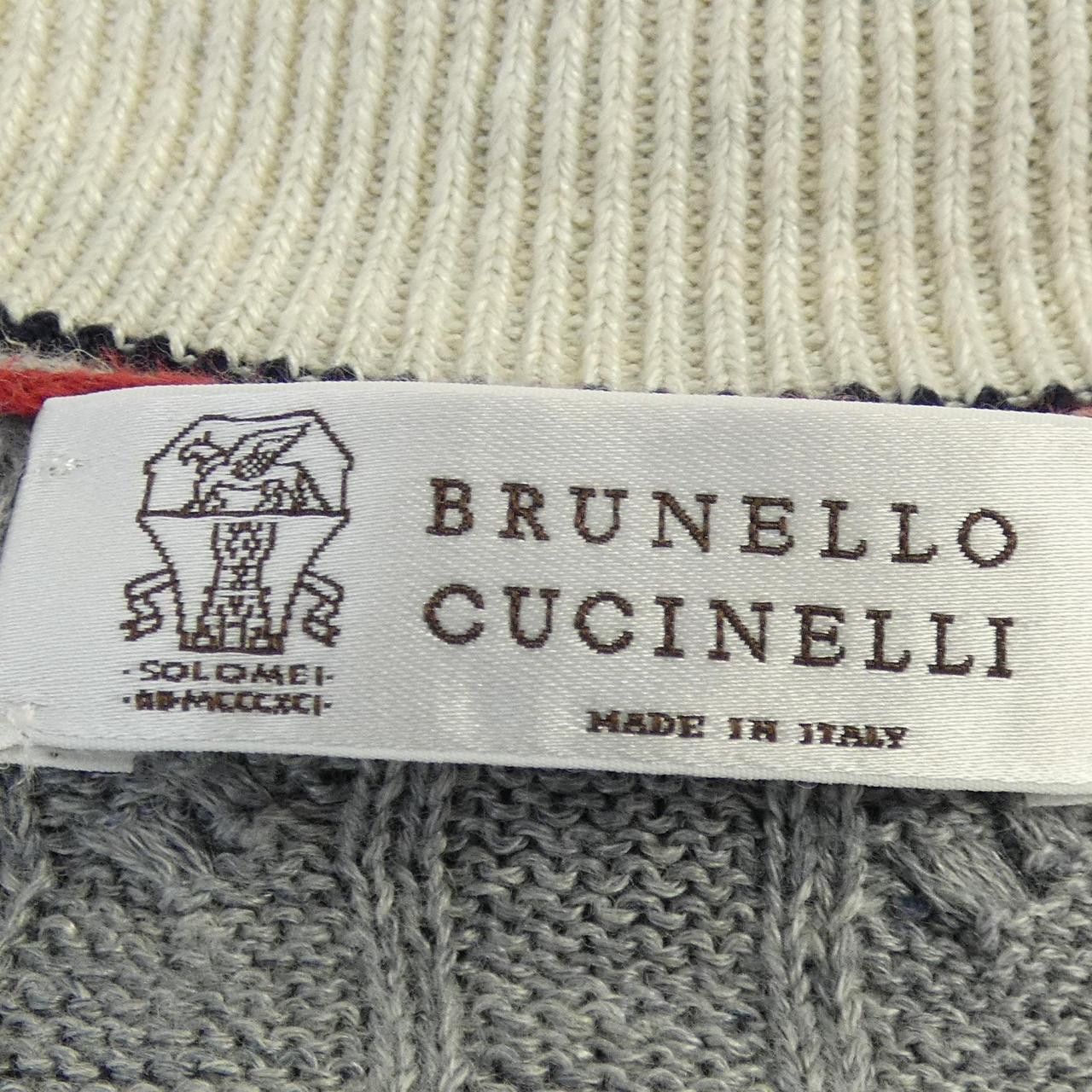Brunello Cucinelli Brunello Cucinelli Brunello Cucinelli Knit Textile Tops DUTY FREE for USA Size ONE SIZE - 4 Thumbnail