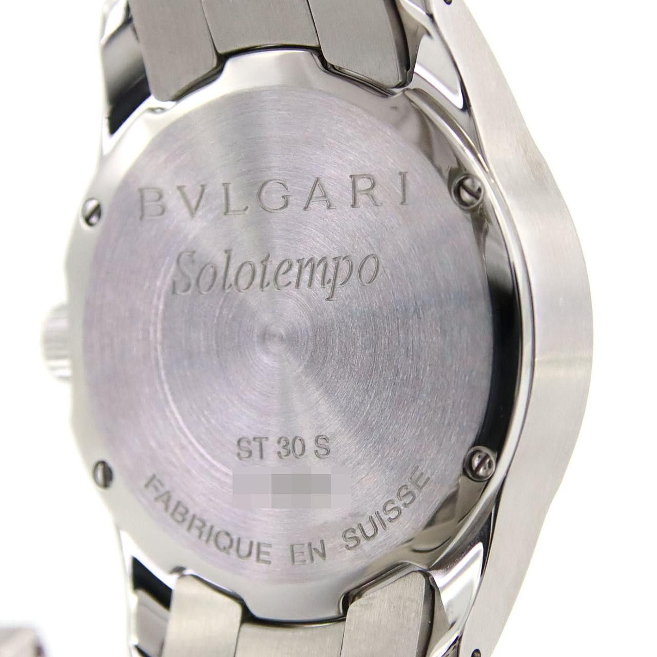 Bvlgari Bvlgari Bulgari Solotempo Stainless Steel Watch Metal Quartz ST30S/ST30BSSD DUTY FREE for USA Size ONE SIZE - 6 Thumbnail