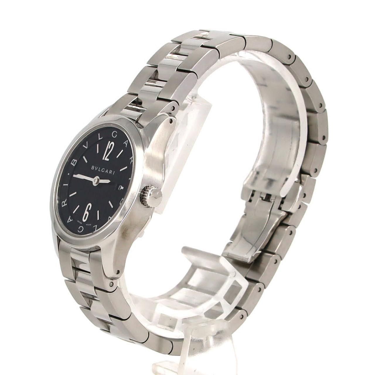 Bvlgari Bvlgari Bulgari Solotempo Stainless Steel Watch Metal Quartz ST30S/ST30BSSD DUTY FREE for USA Size ONE SIZE - 2 Thumbnail