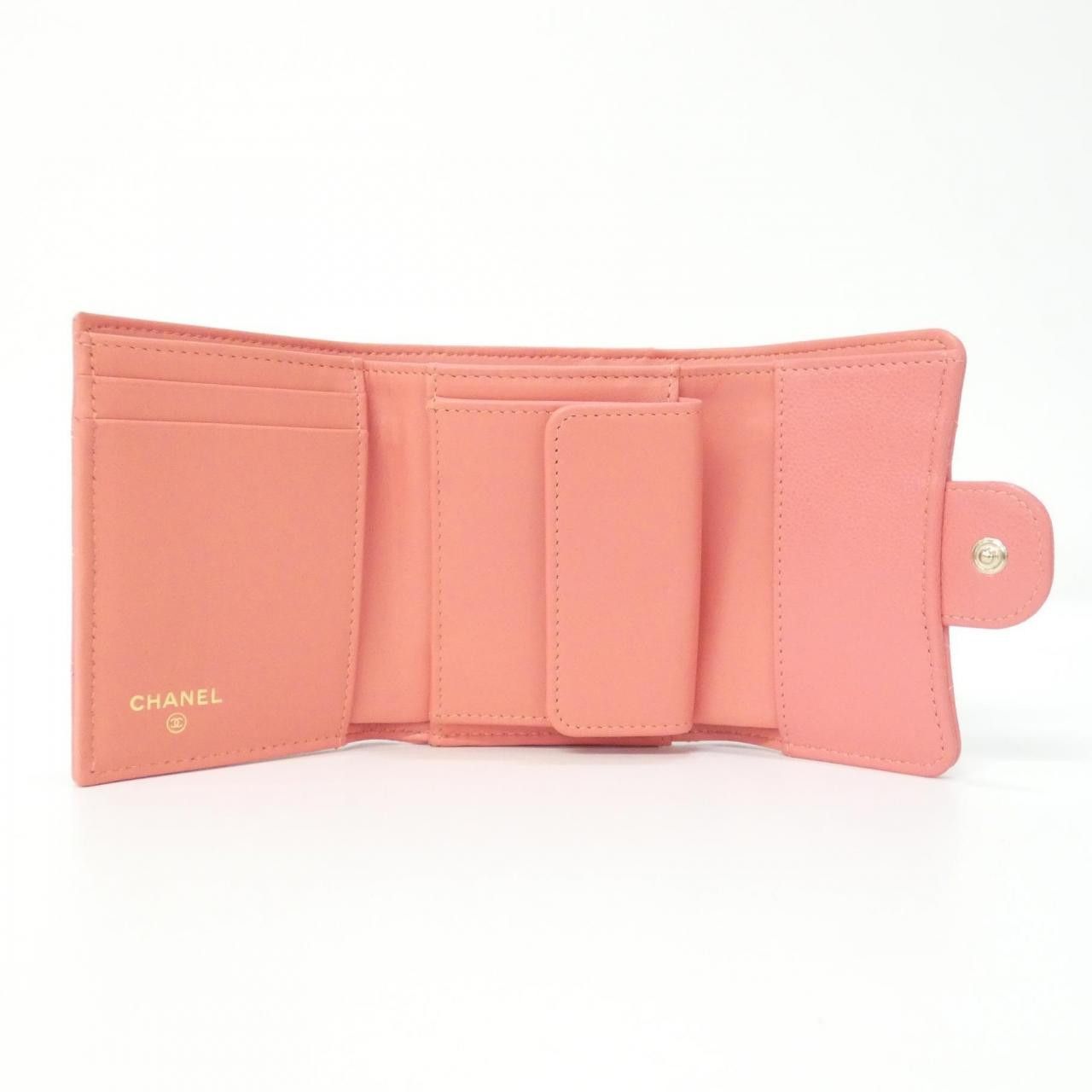 Chanel Chanel Chanel Timeless Classic Line Leather Wallet Leather Short Wallet AP0229 DUTY FREE for USA Size ONE SIZE - 5 Thumbnail