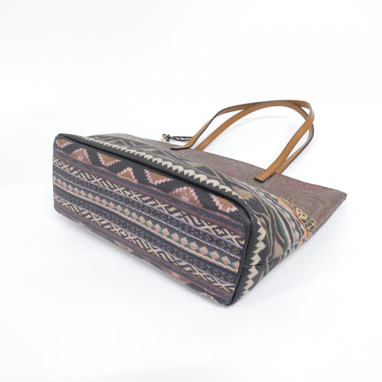 Etro Etro Etro Coated Canvas Shoulder Bag Textile Shoulder Bag 1N536 2546 DUTY FREE for USA Size ONE SIZE - 3 Thumbnail