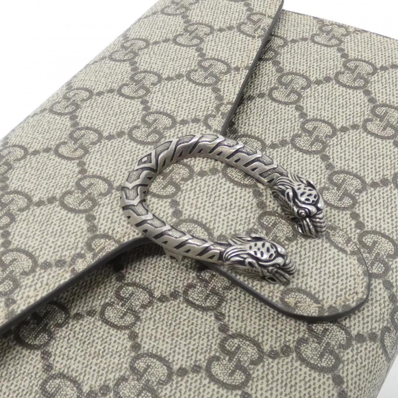 Gucci Gucci Gucci Dionysus GG Supreme Chain Wallet Textile Other 401231KHNSN DUTY FREE for USA Size ONE SIZE - 5 Thumbnail