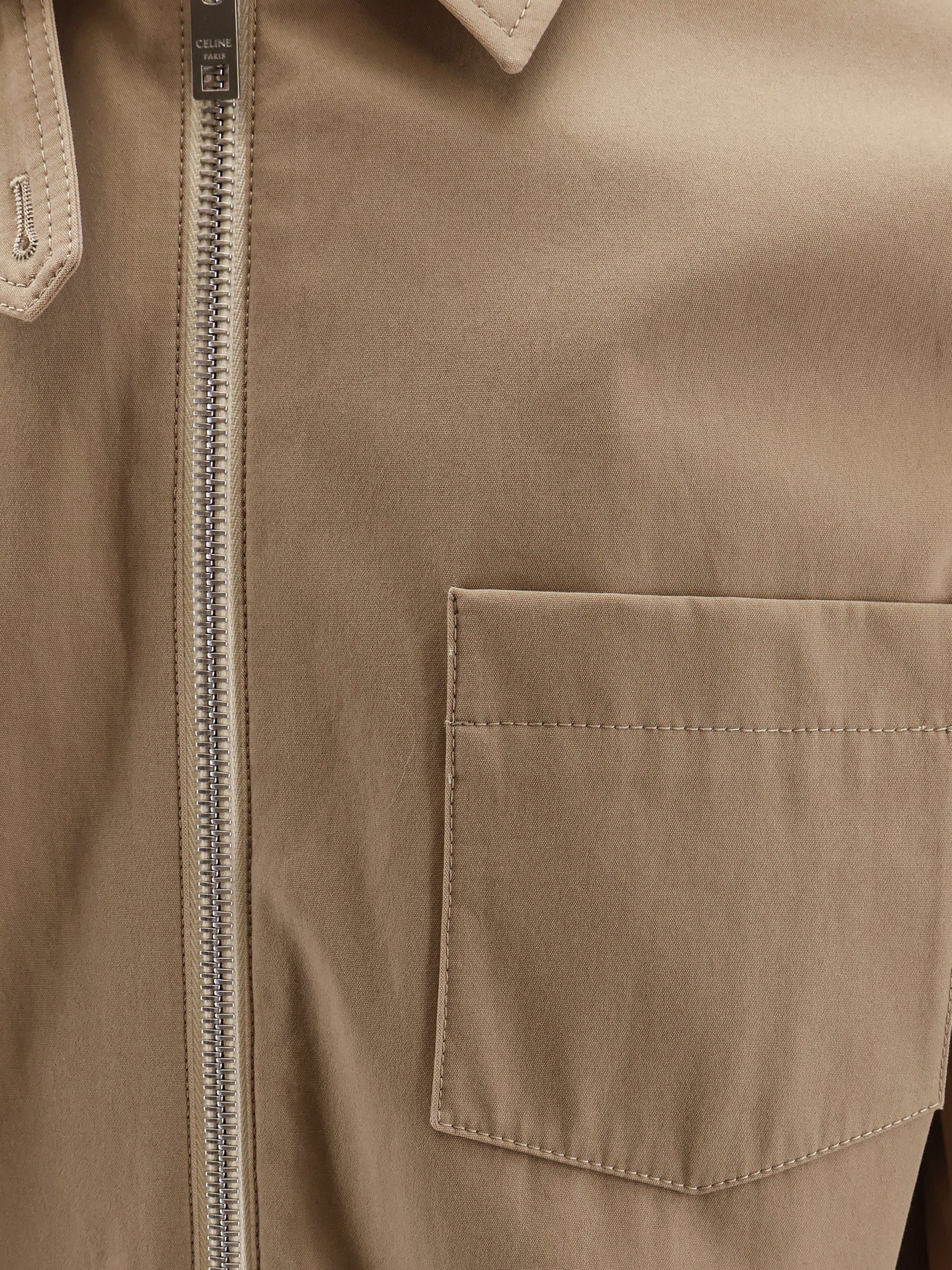 Celine Celine Cotton jacket with Triomphe patch Tag Size IT 48 Men - USA Tariffs Included Size US M / EU 48-50 / 2 - 3 Thumbnail