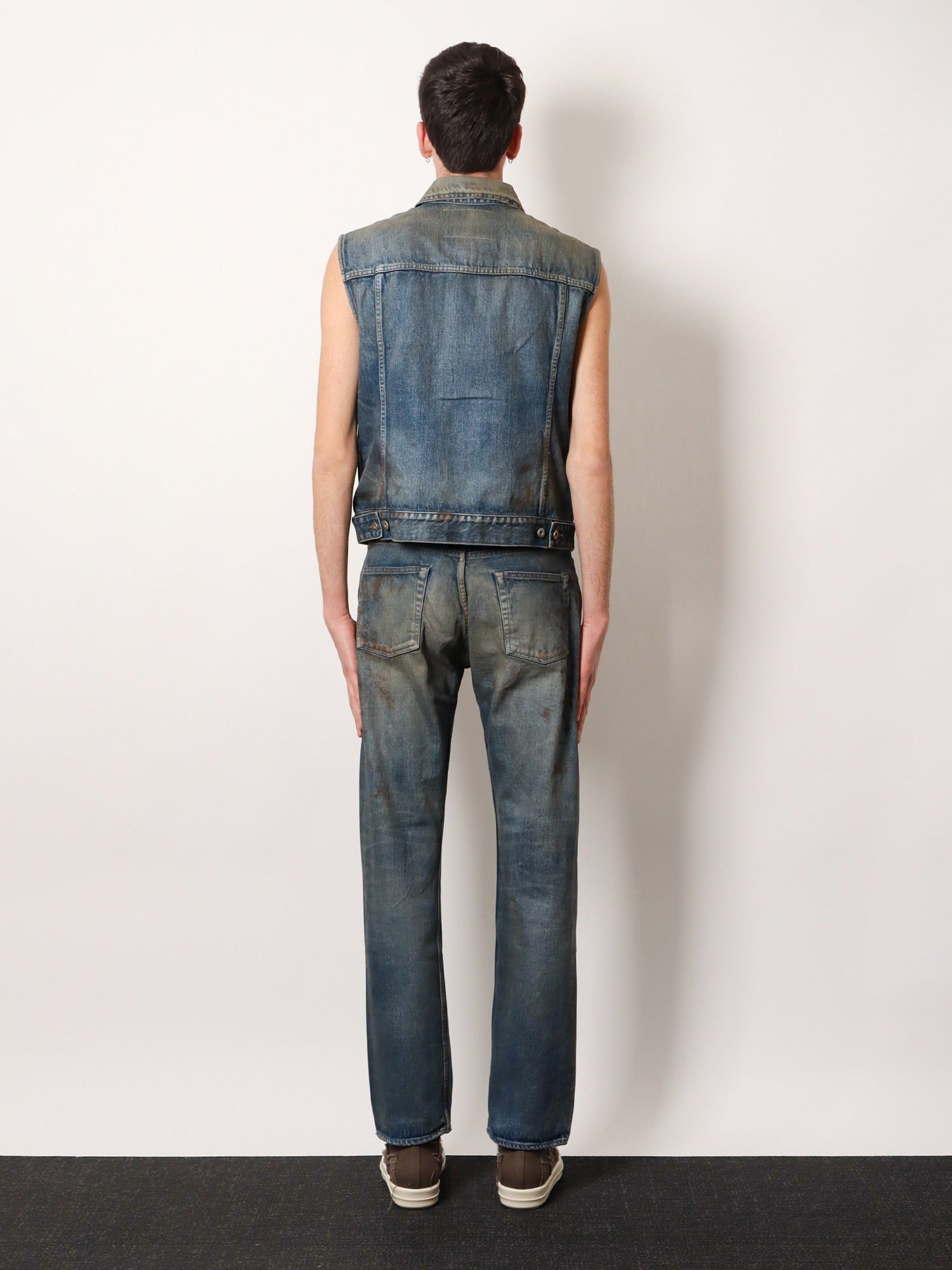 Rick Owens Drkshdw Drkshdw Sleeveless denim jacket Tag Size XL Men - USA Tariffs Included Size US XL / EU 56 / 4 - 3 Thumbnail