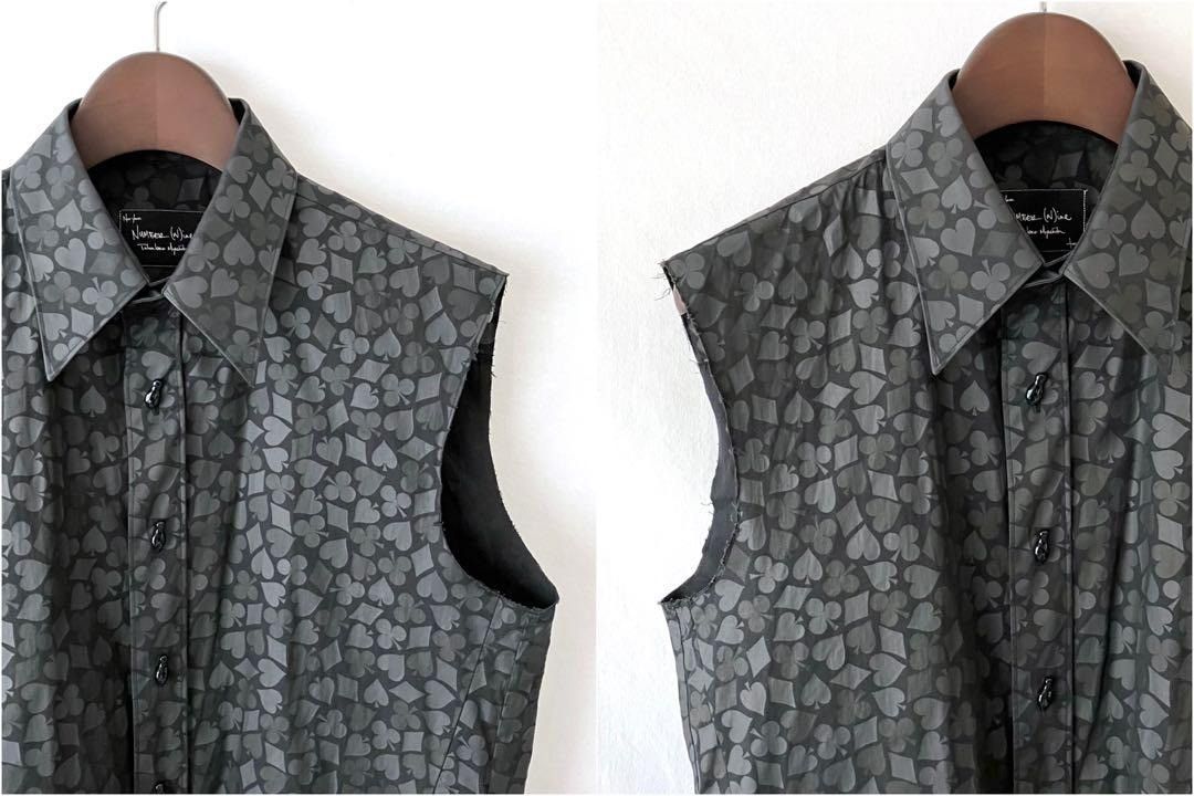 Number (N)ine NUMBER (N)INE Full Pattern Sleeveless Shirt Black 2 Size US M / EU 48-50 / 2 - 7 Thumbnail