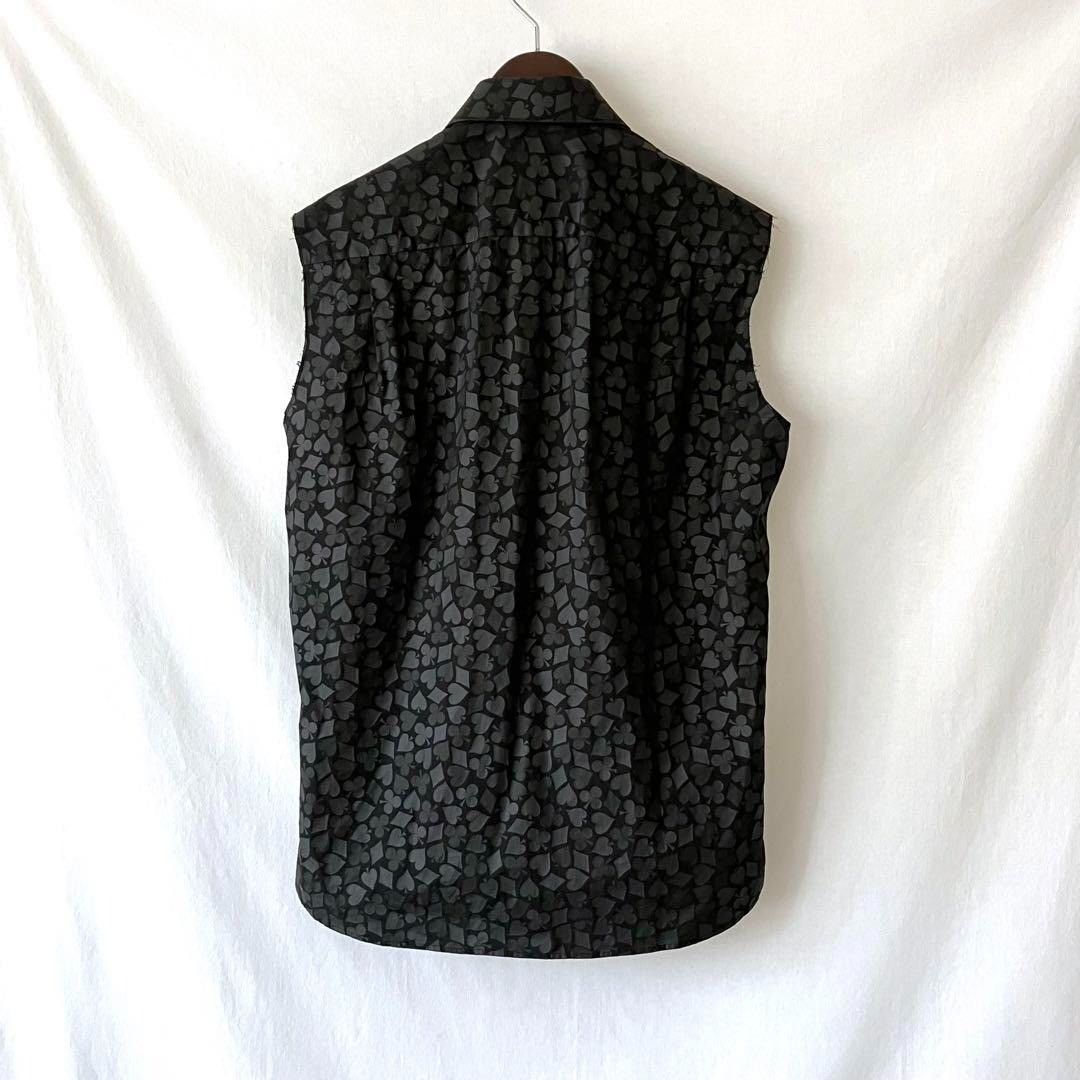 Number (N)ine NUMBER (N)INE Full Pattern Sleeveless Shirt Black 2 Size US M / EU 48-50 / 2 - 2 Thumbnail