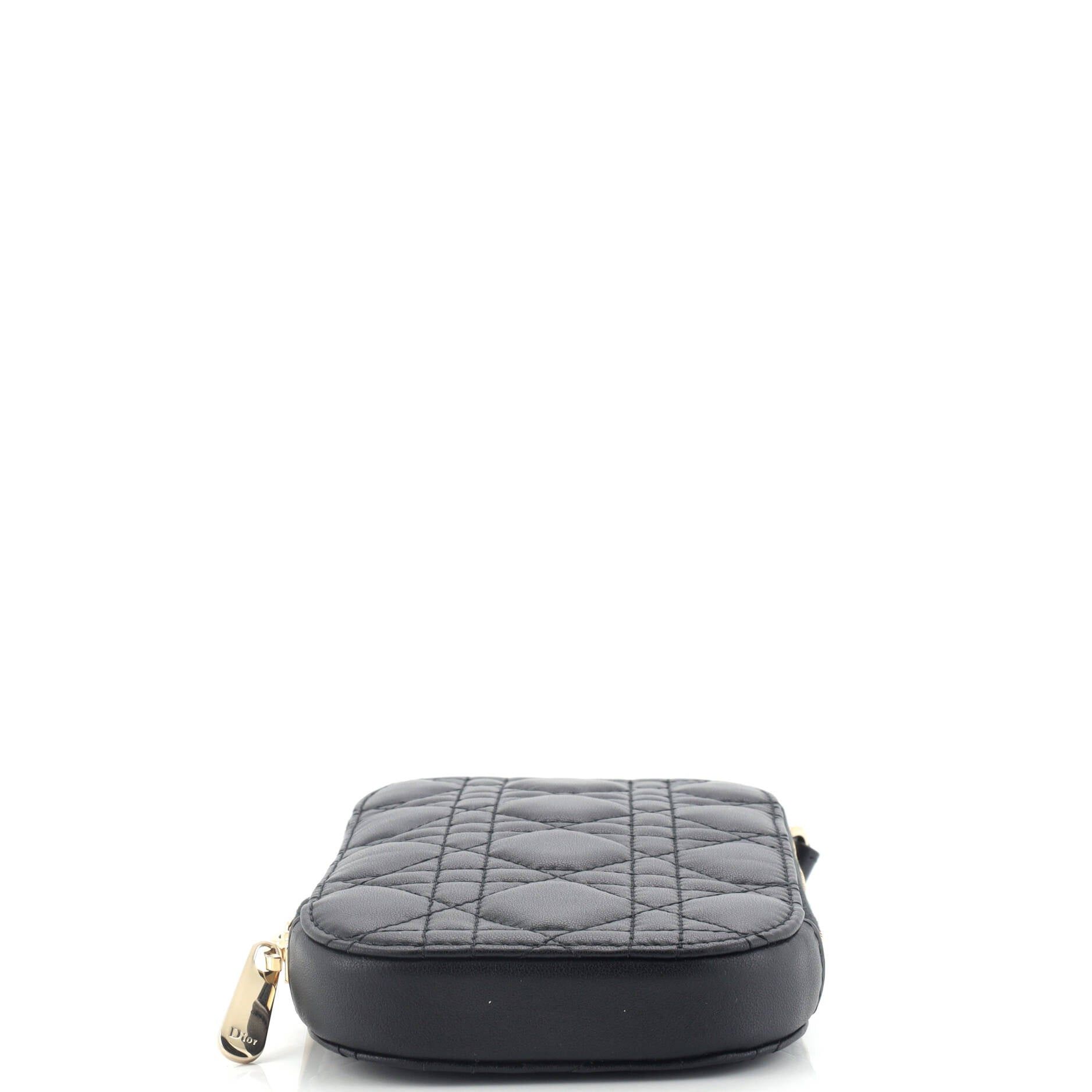 Dior Lady Dior Phone Holder on Chain Size ONE SIZE - 4 Thumbnail