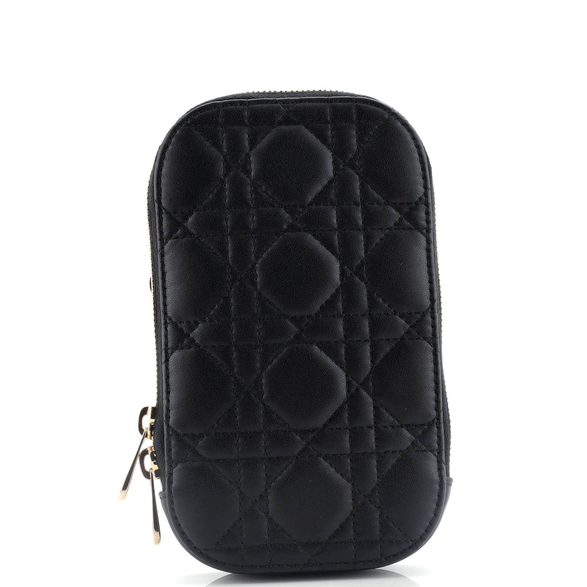 Dior Lady Dior Phone Holder on Chain Size ONE SIZE - 2 Thumbnail