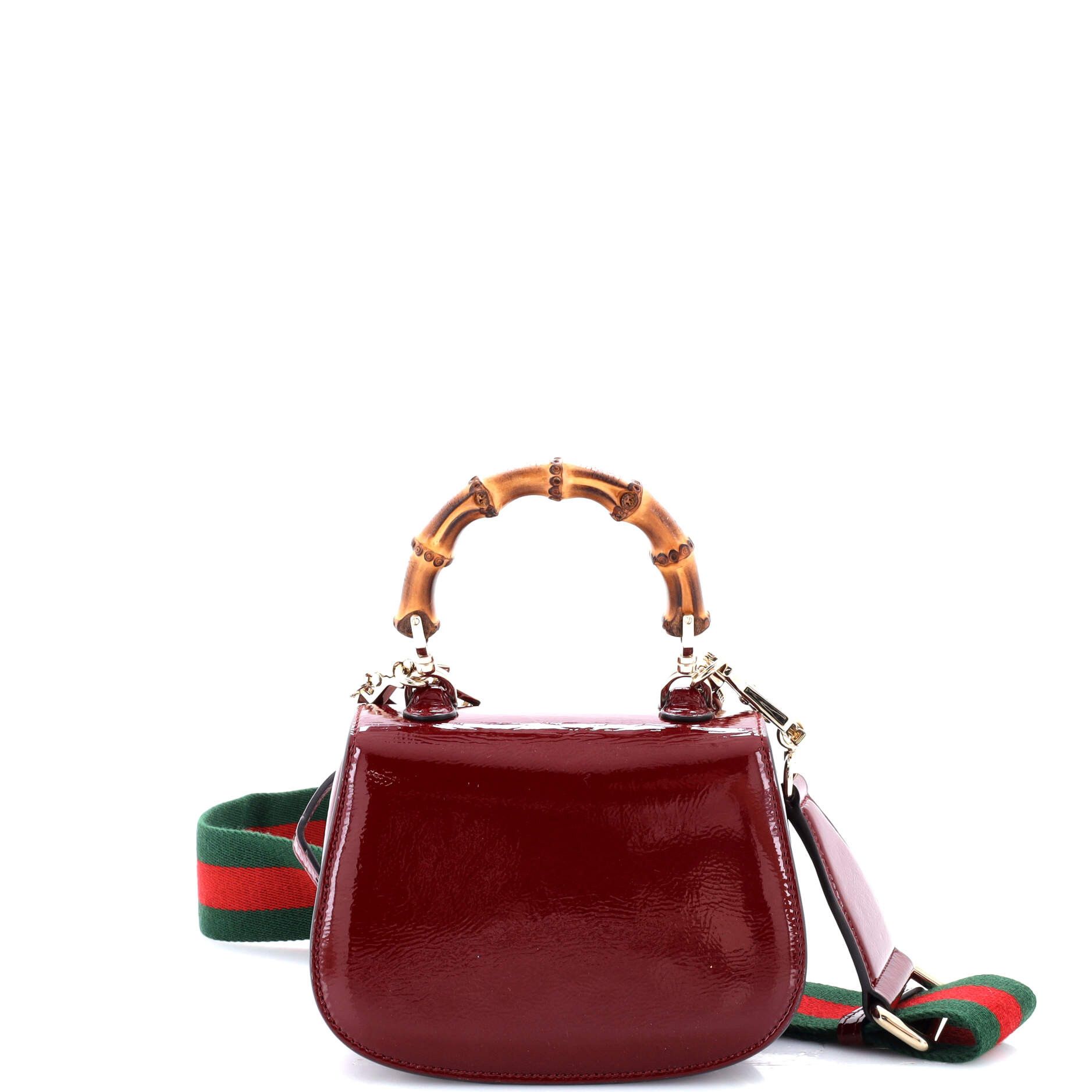 Gucci Bamboo 1947 Logo Top Handle Bag Size ONE SIZE - 3 Thumbnail