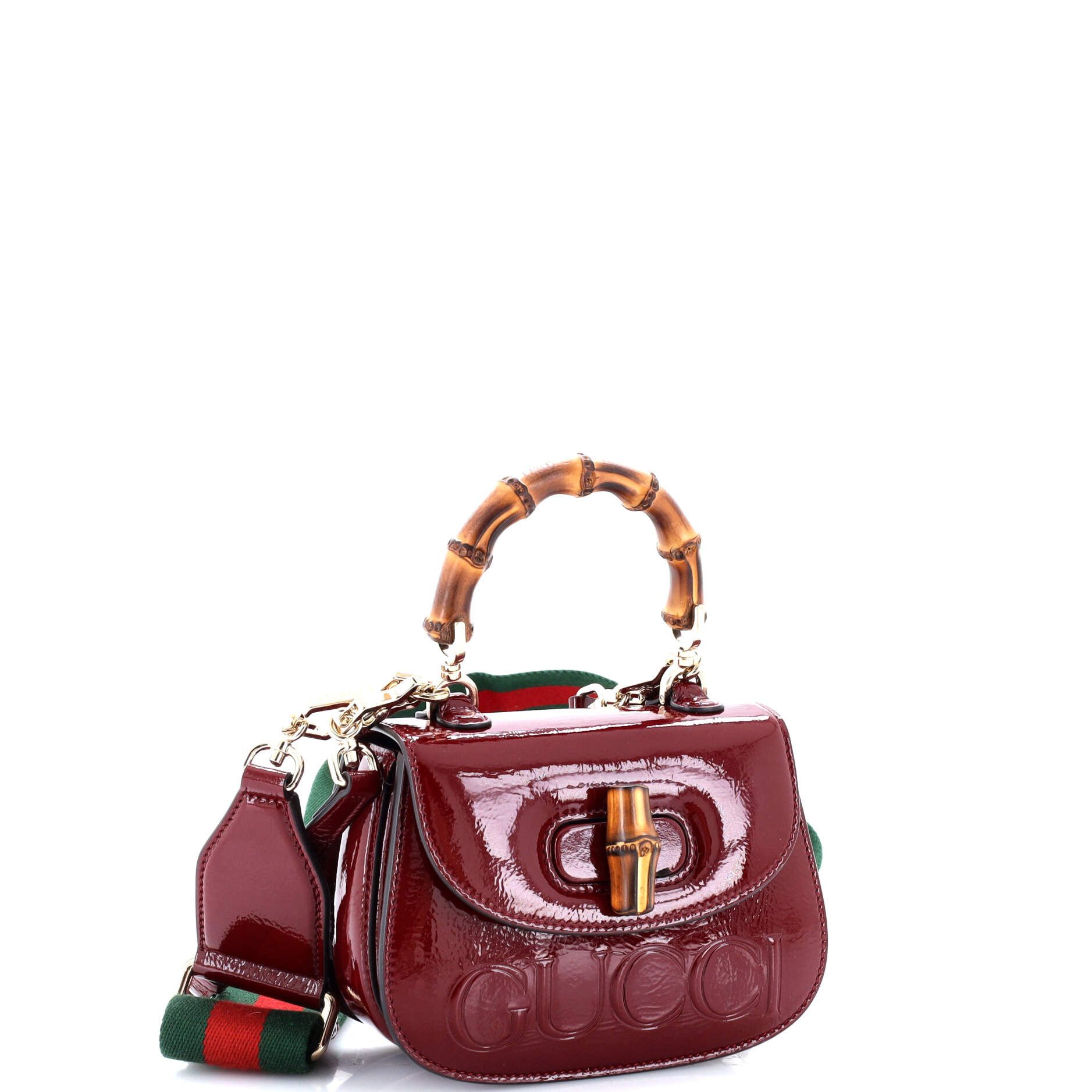 Gucci Bamboo 1947 Logo Top Handle Bag Size ONE SIZE - 2 Thumbnail