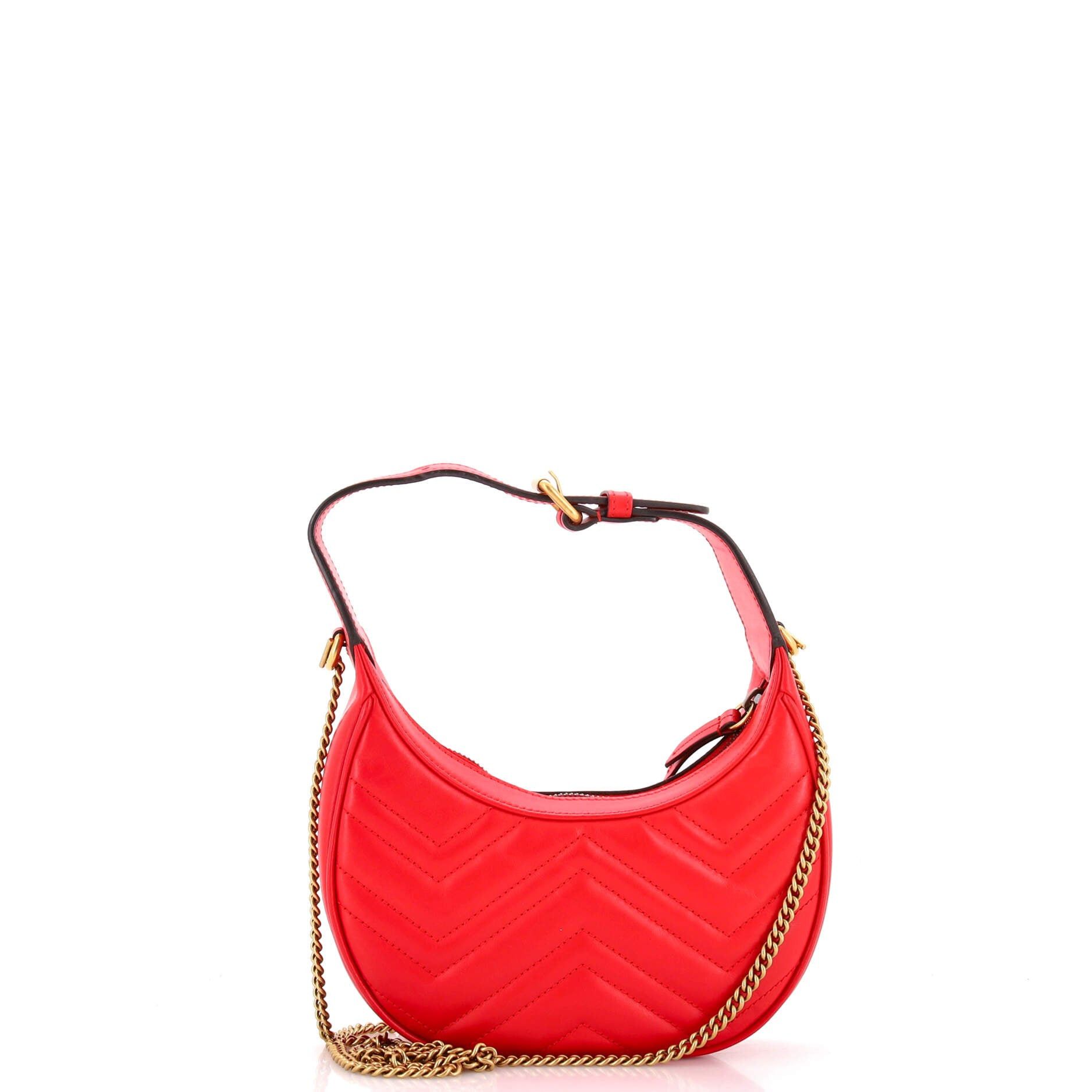 Gucci GG Marmont Half Moon Hobo Size ONE SIZE - 3 Thumbnail