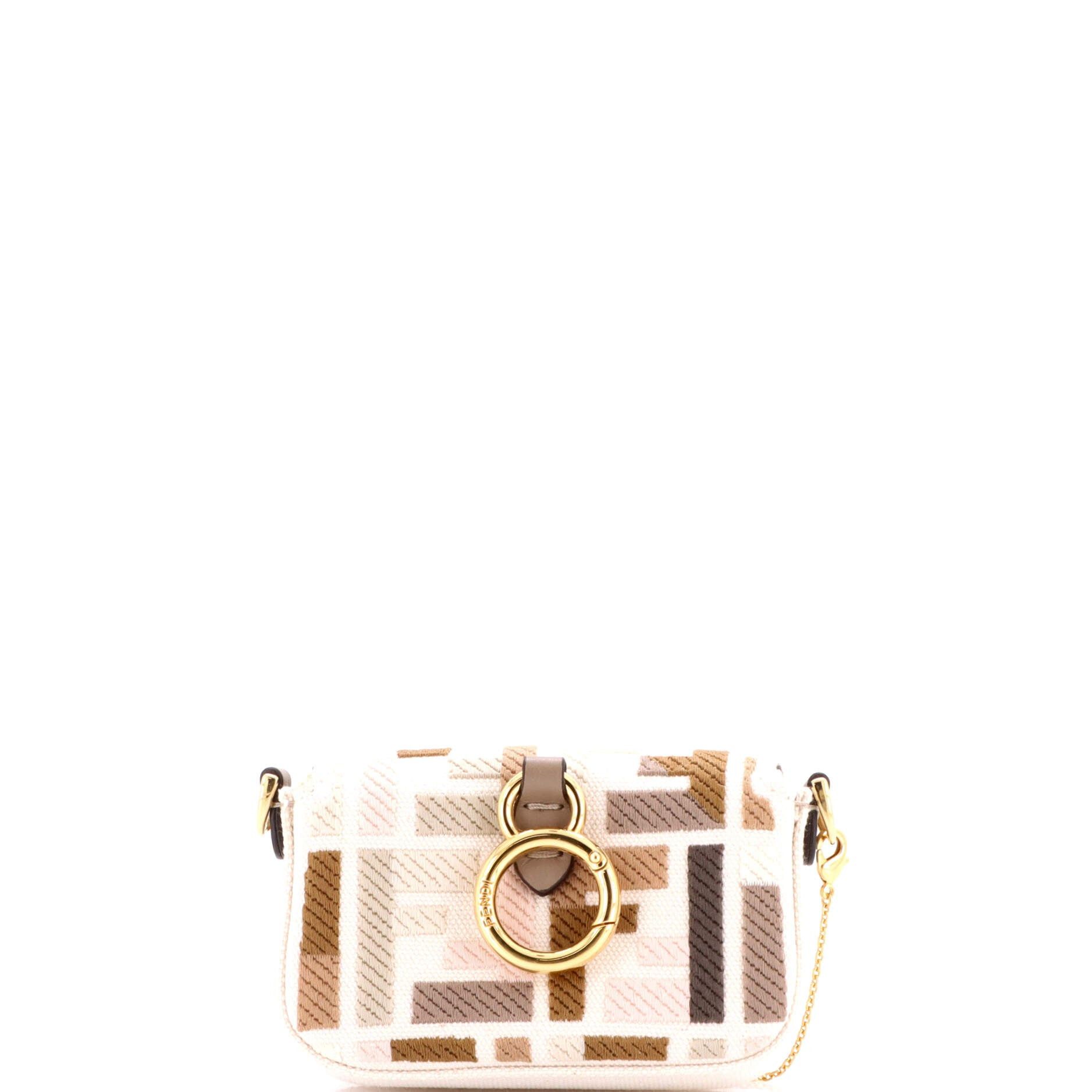 Fendi Chain Baguette Charm Bag Size ONE SIZE - 3 Thumbnail
