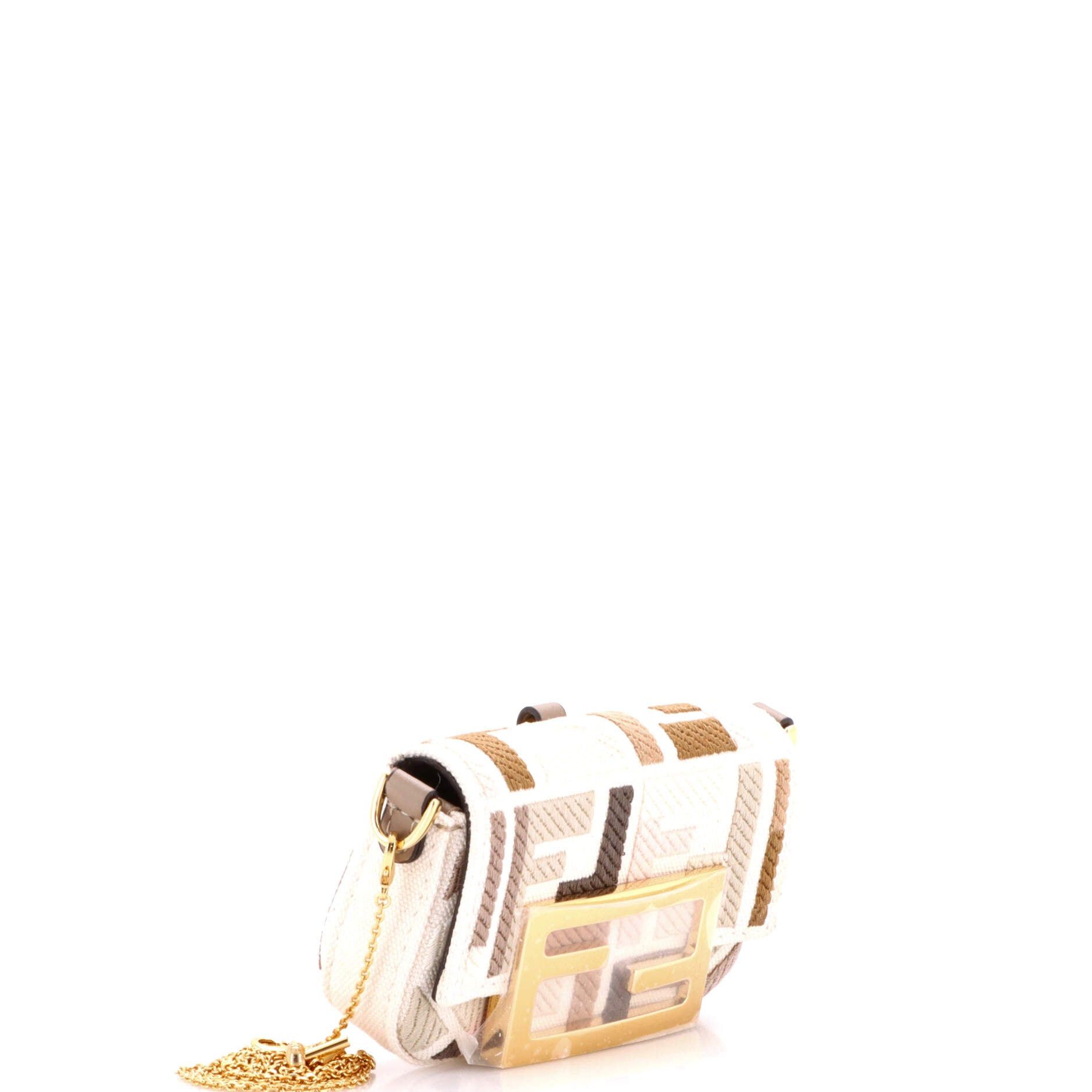 Fendi Chain Baguette Charm Bag Size ONE SIZE - 2 Thumbnail