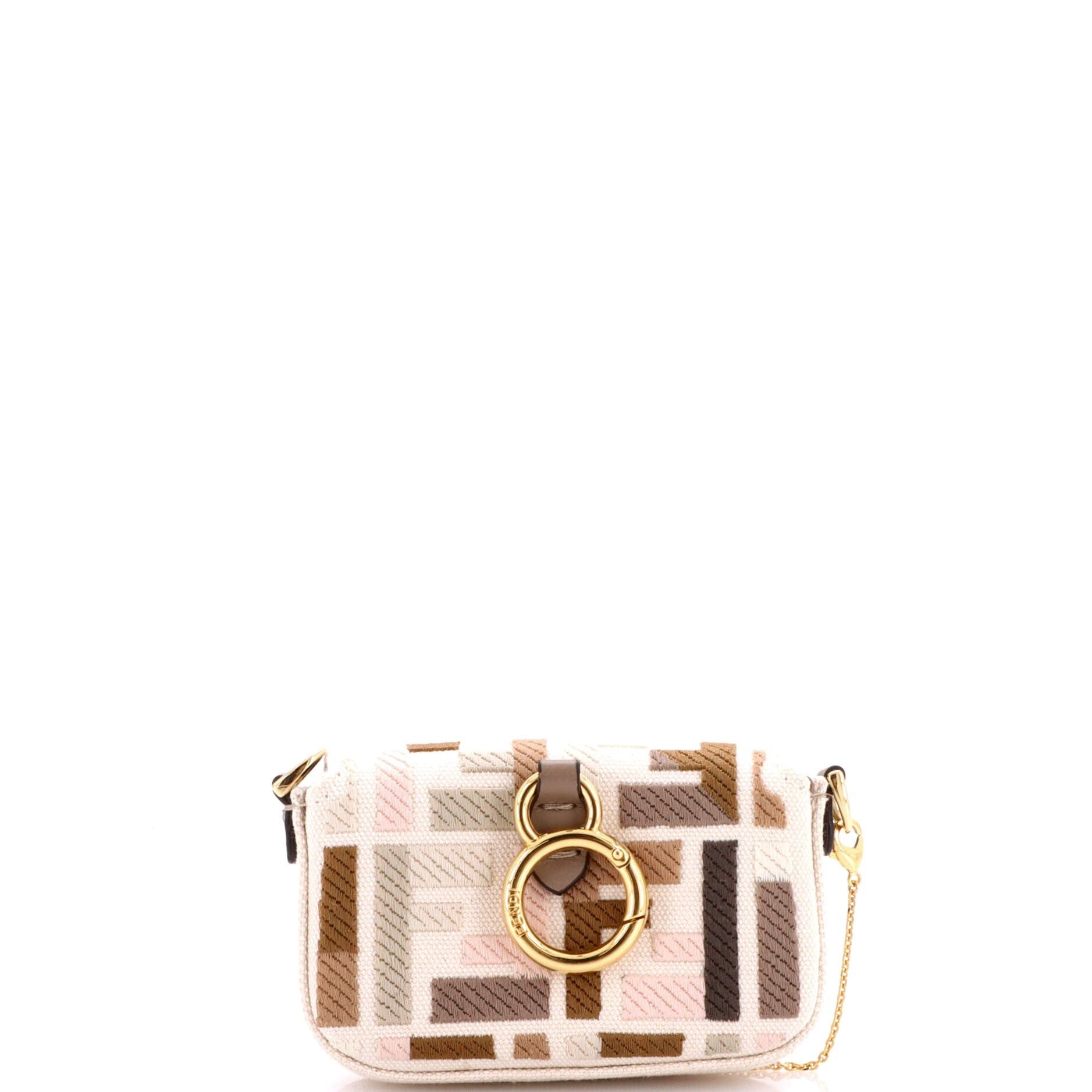 Fendi Chain Baguette Charm Bag Size ONE SIZE - 3 Thumbnail