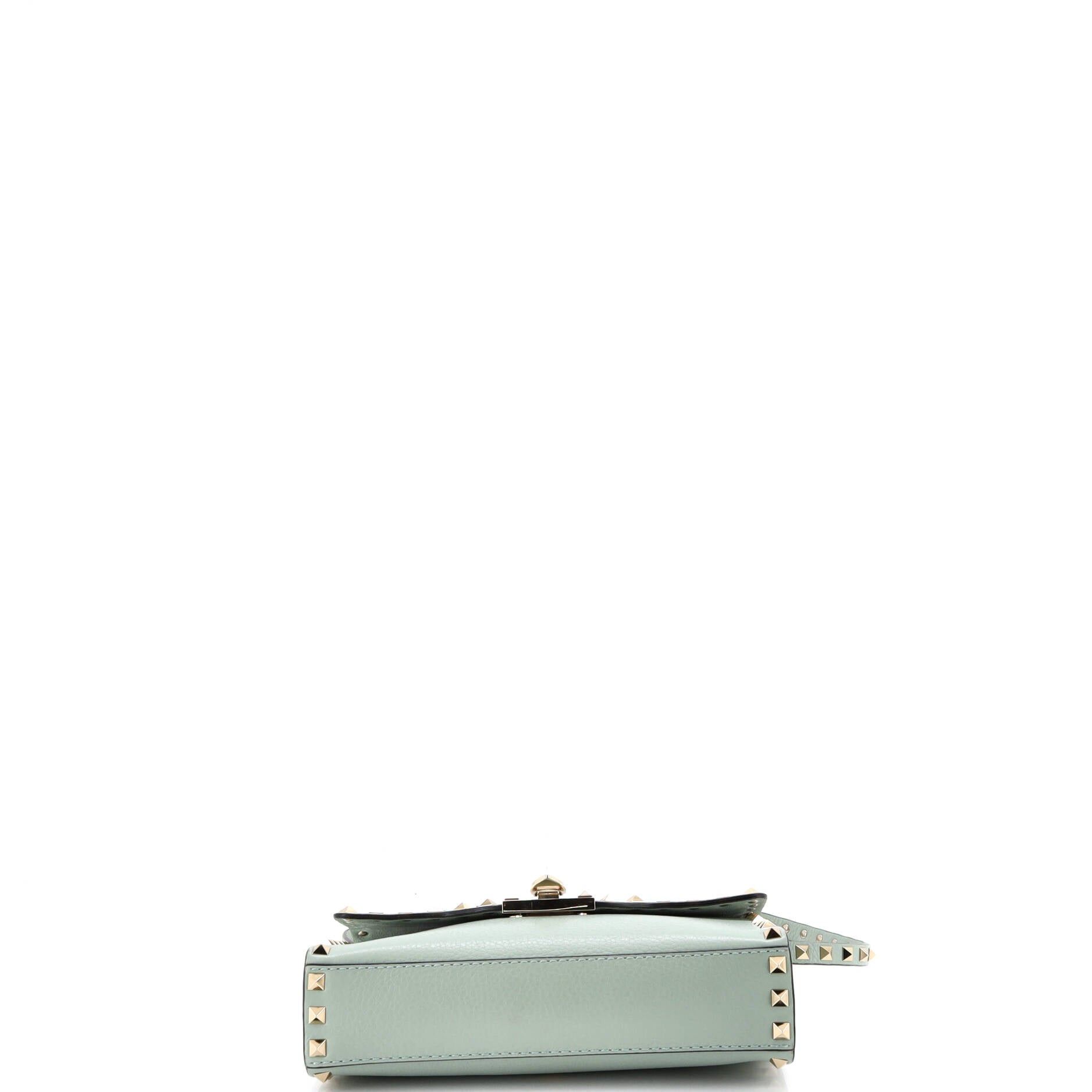 Valentino Rockstud Flip Lock Flap Bag Size ONE SIZE - 4 Thumbnail