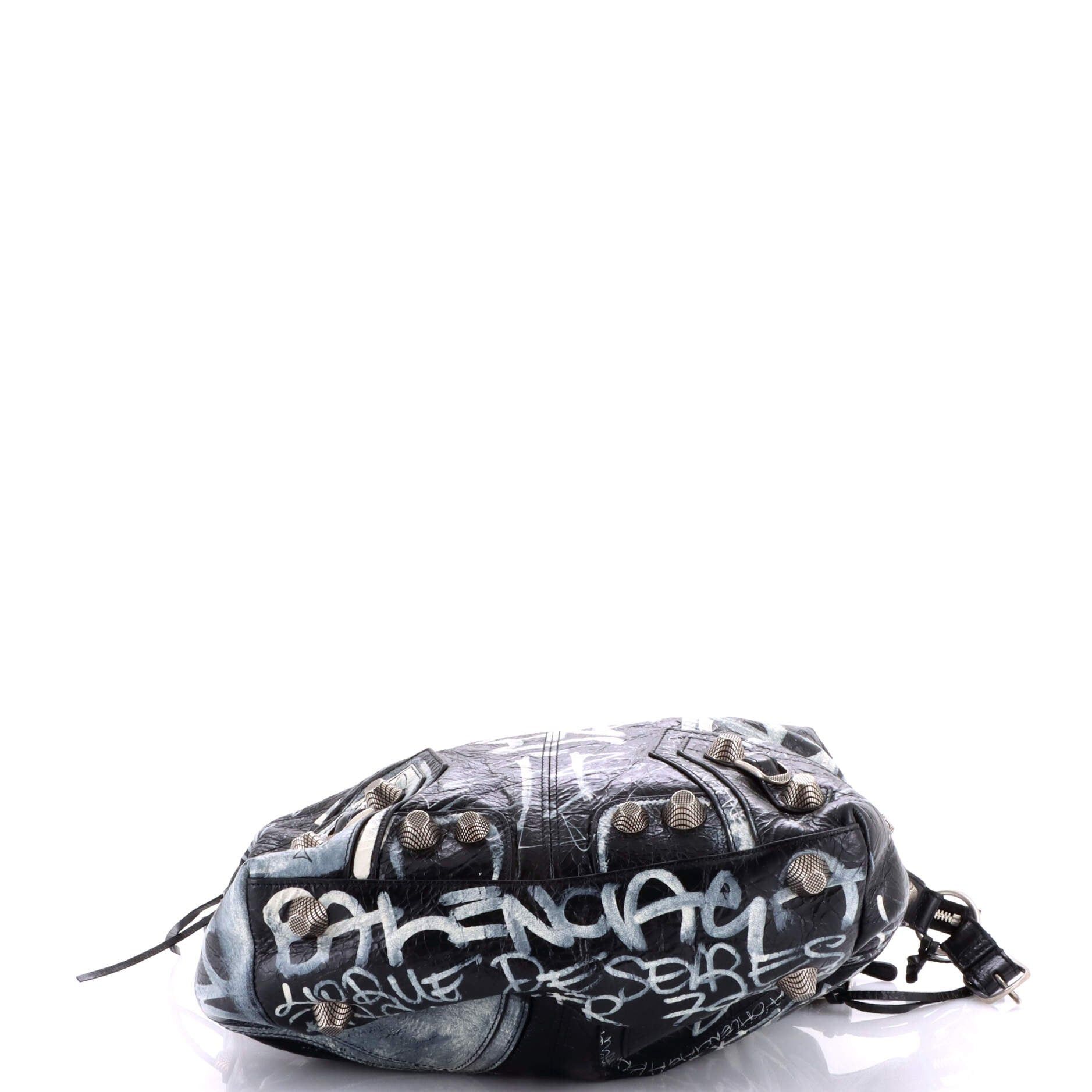 Balenciaga Le Cagole Graffiti Men Tote Size ONE SIZE - 5 Thumbnail