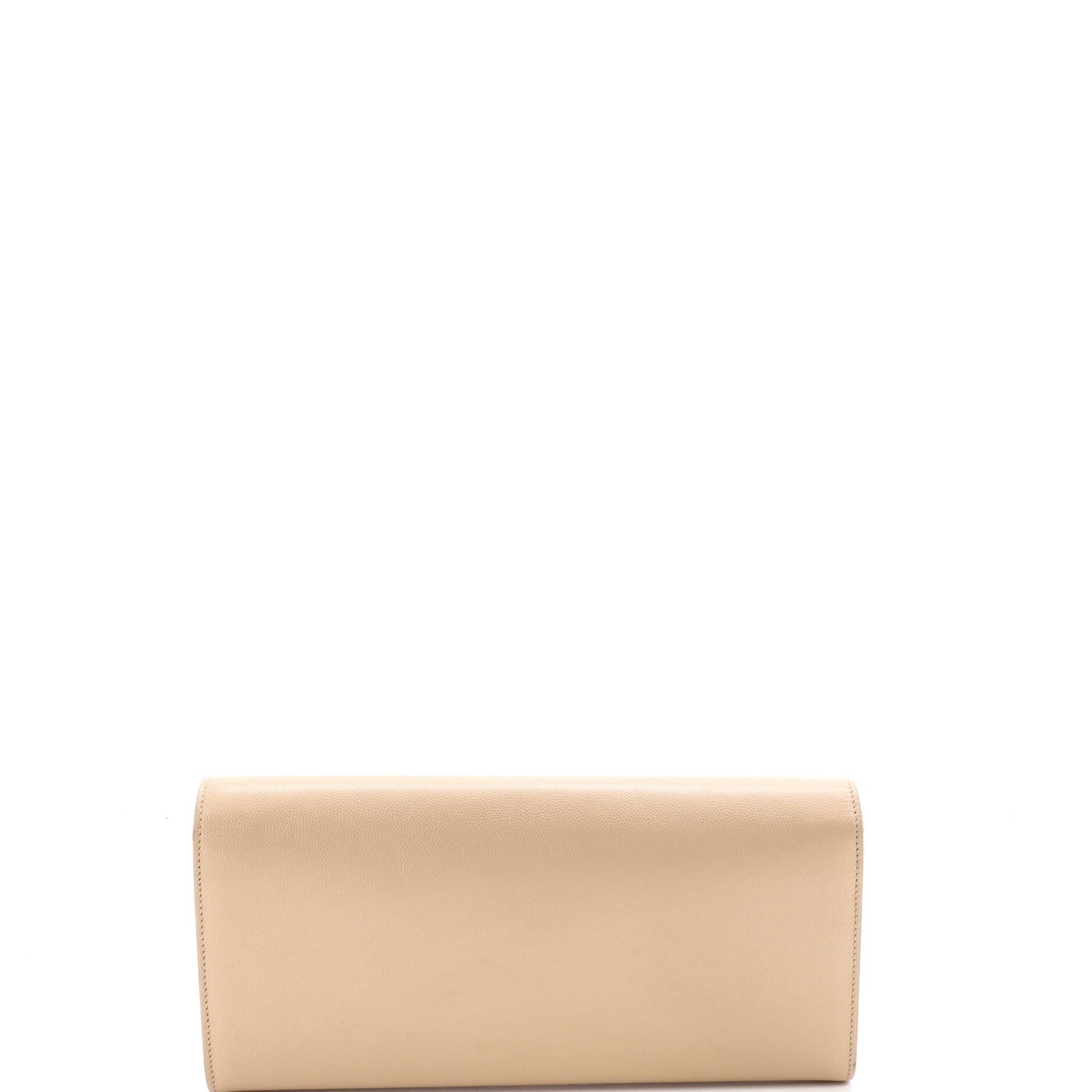 Saint Laurent Paris Classic Monogram Clutch Size ONE SIZE - 3 Thumbnail