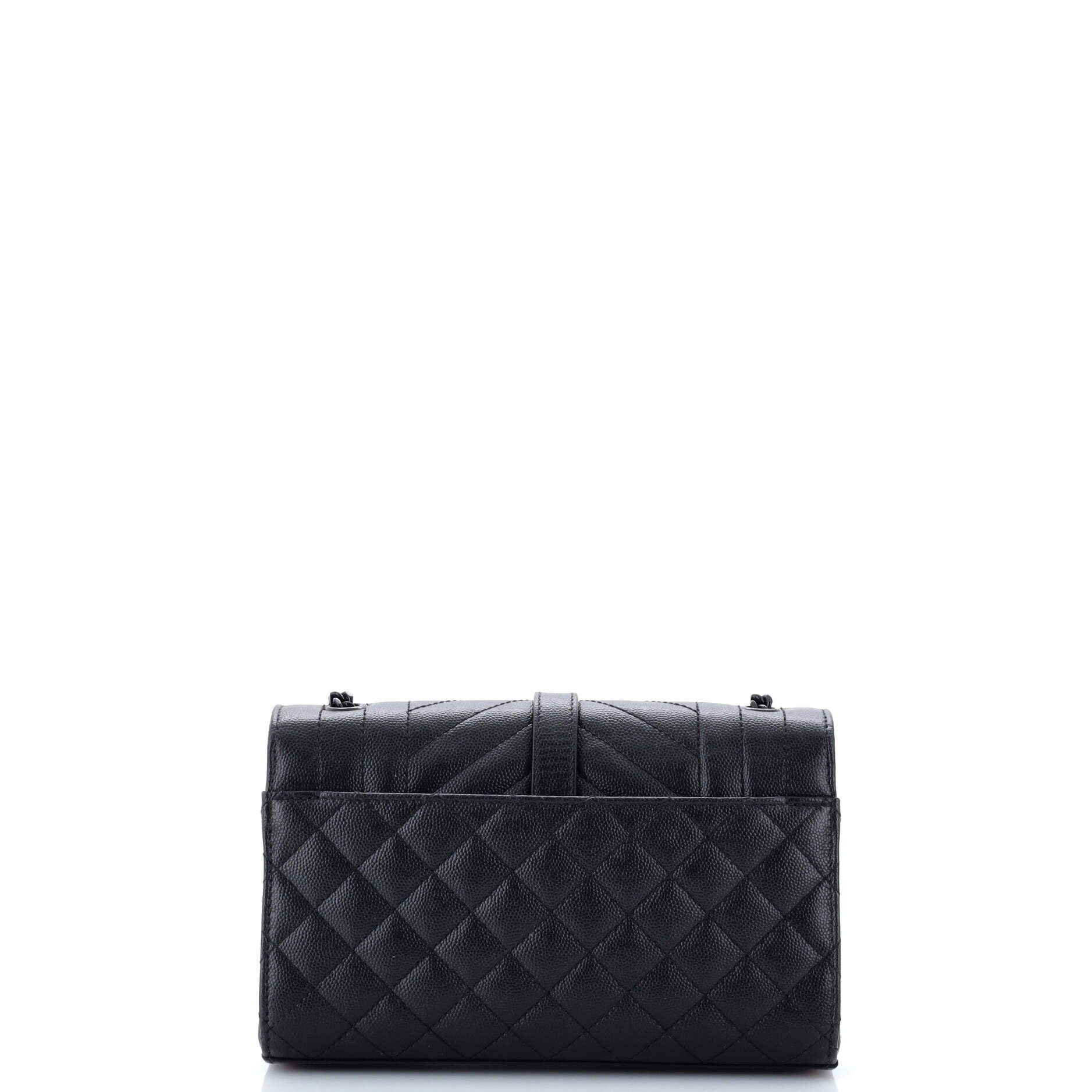 Saint Laurent Paris Classic Monogram Envelope Satchel Size ONE SIZE - 3 Thumbnail